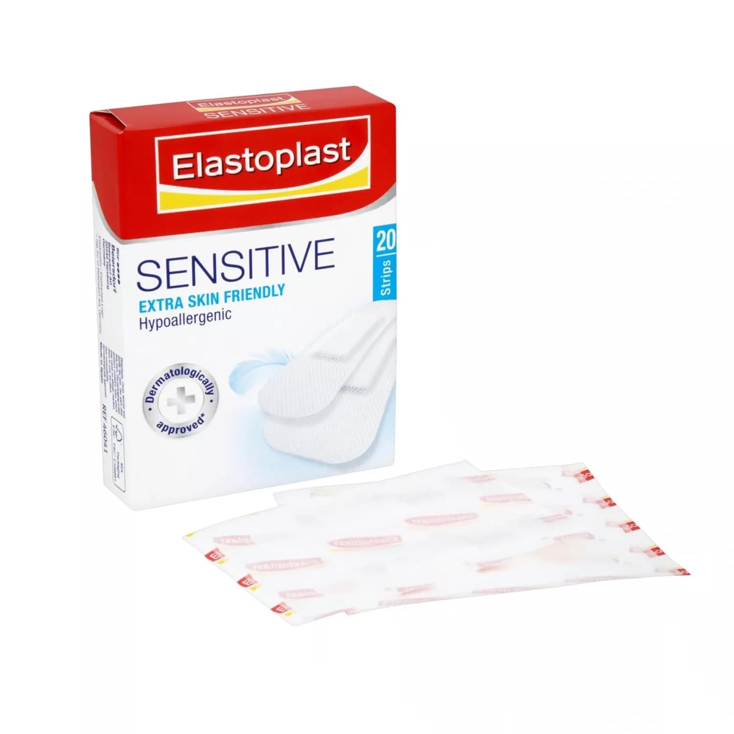 Elastoplast Sensitive Plaster Skin Friendly Assorted Strips x20