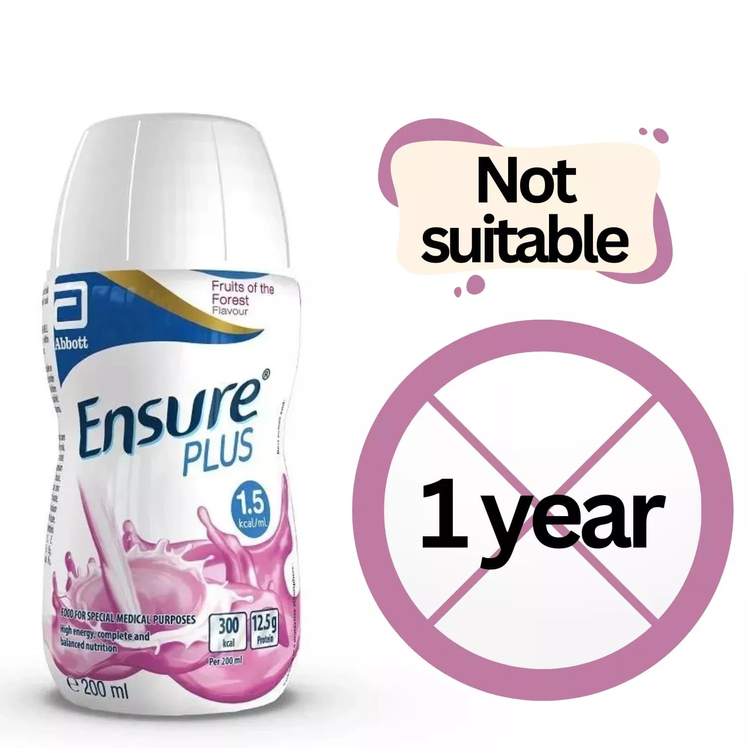 Ensure Plus, Fruits of The Forest Milkshake 200ml