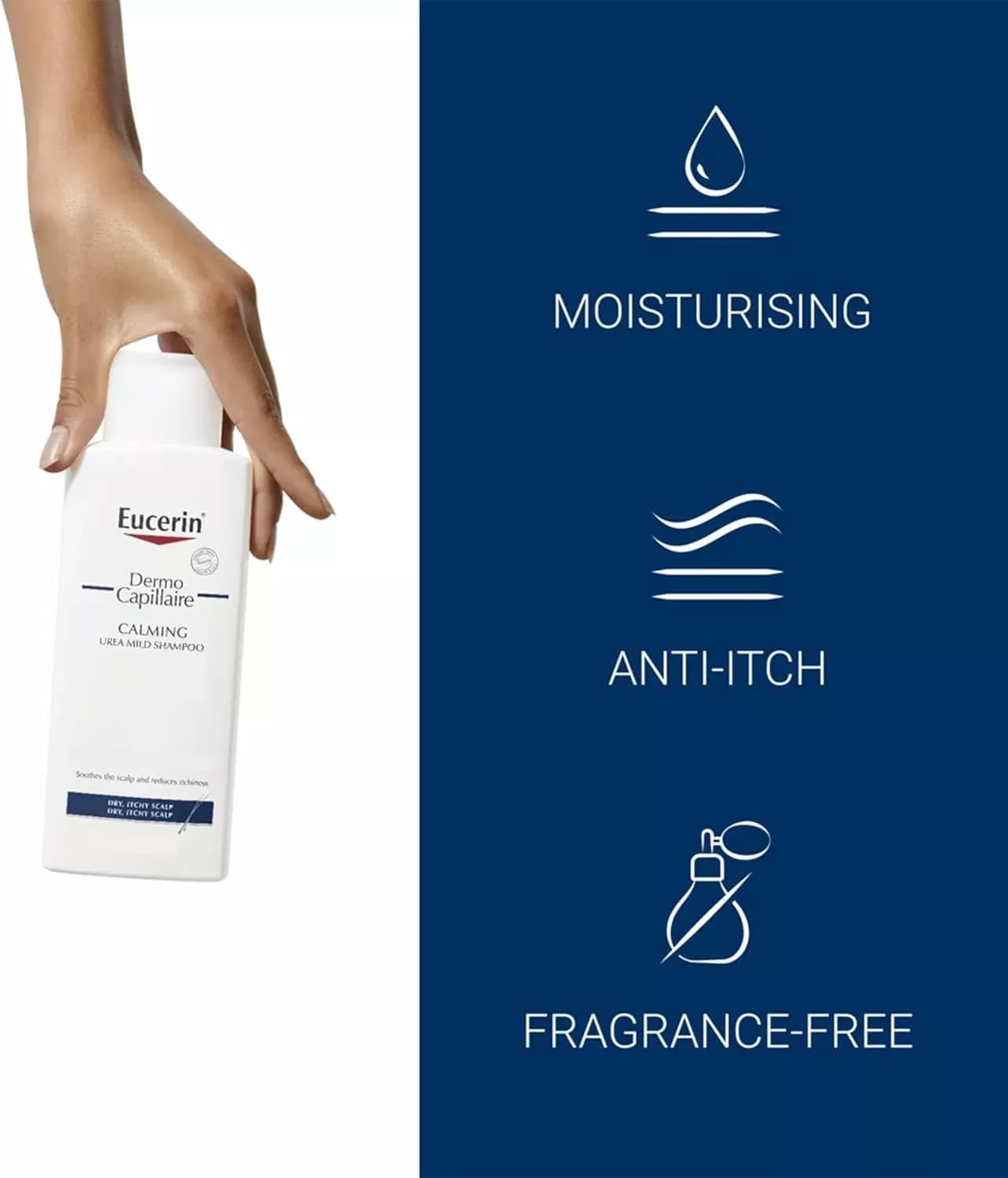 Eucerin Dermo Capillaire Calming Urea Shampoo 250ML
