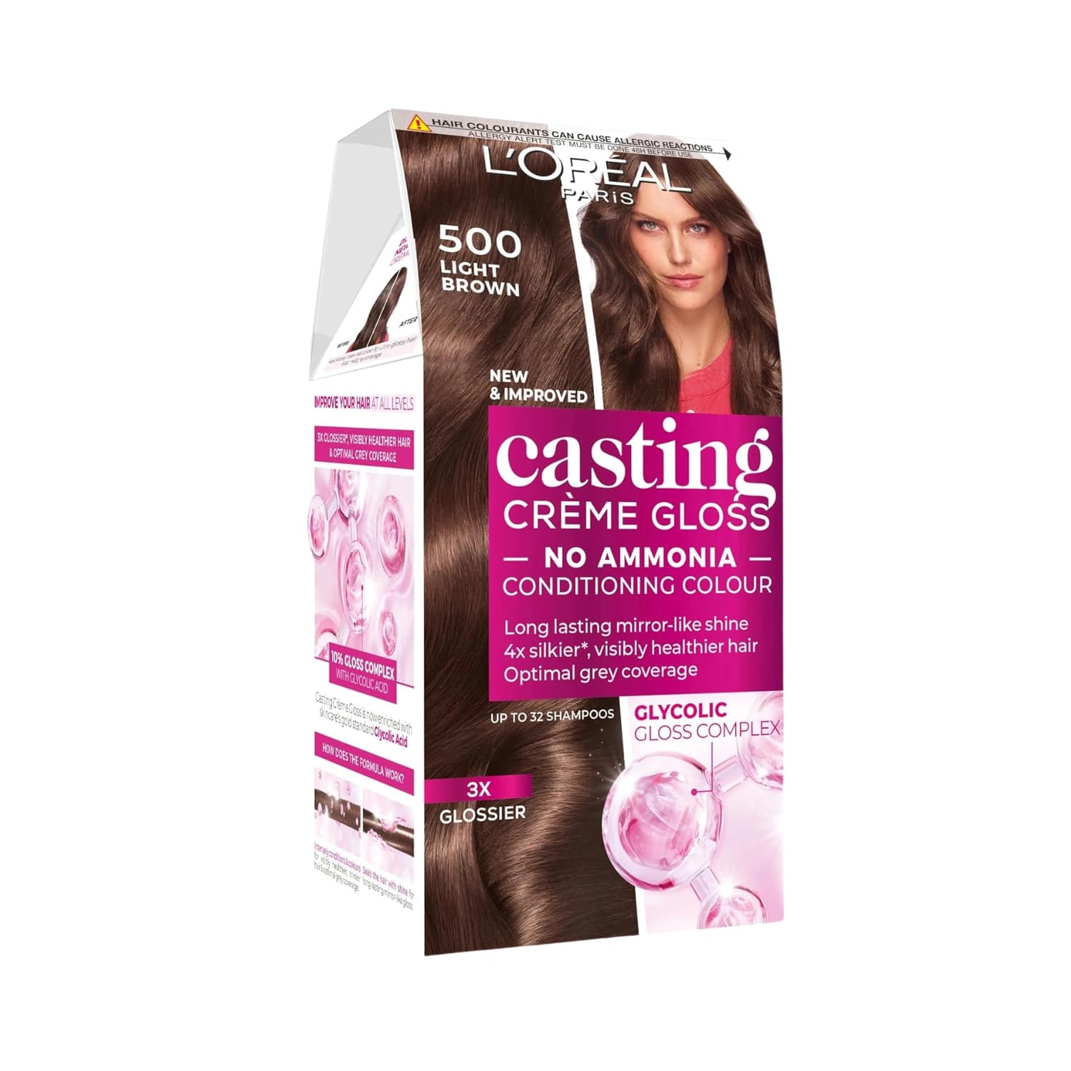 L?Oreal Casting Creme Gloss 500 Medium Brown