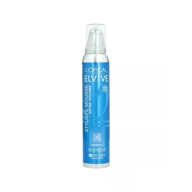 L'Oreal Elvive Stylise Extra Volume Firm Styling Mousse 200ml