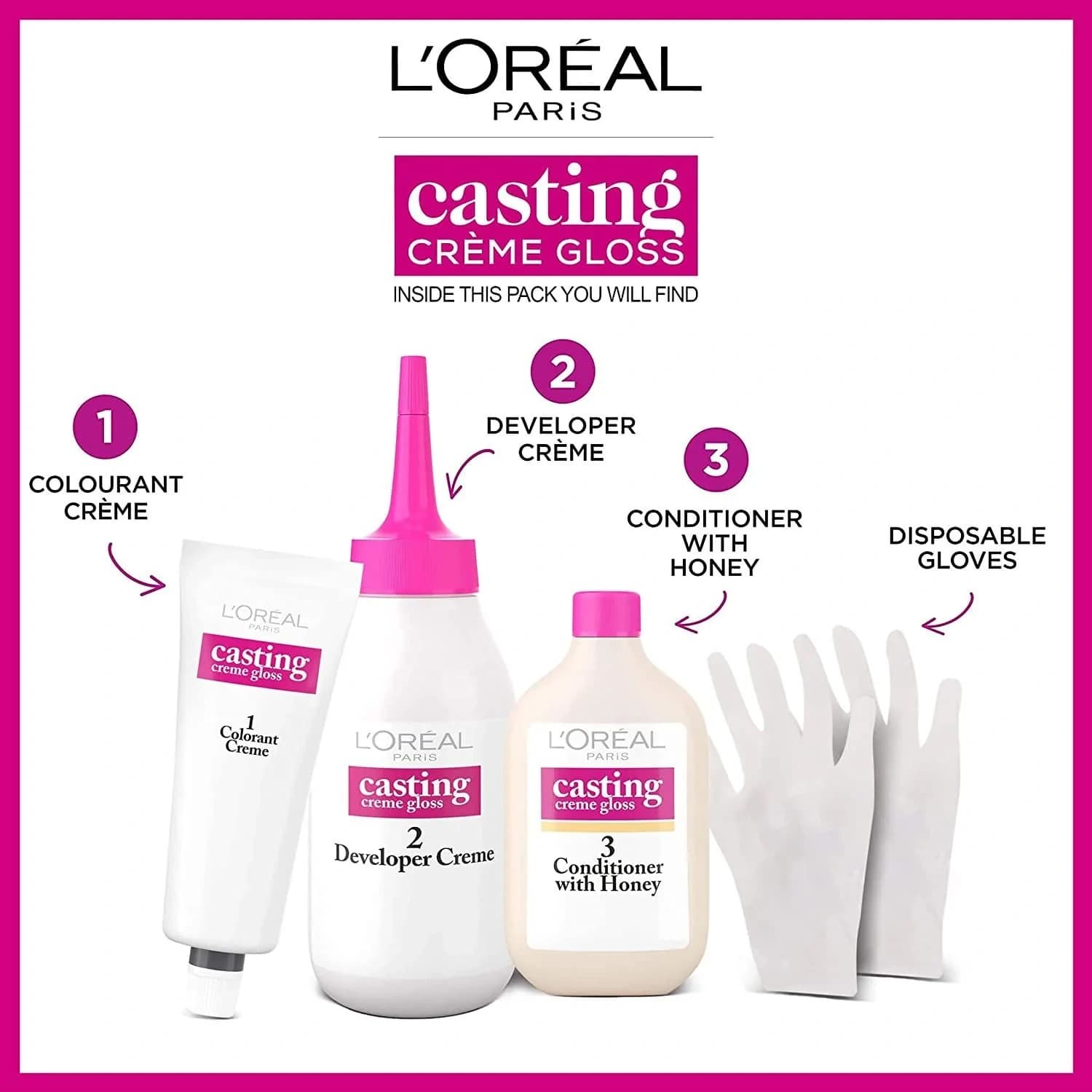 L?Oreal Paris Casting Creme Gloss 200 Ebony Black