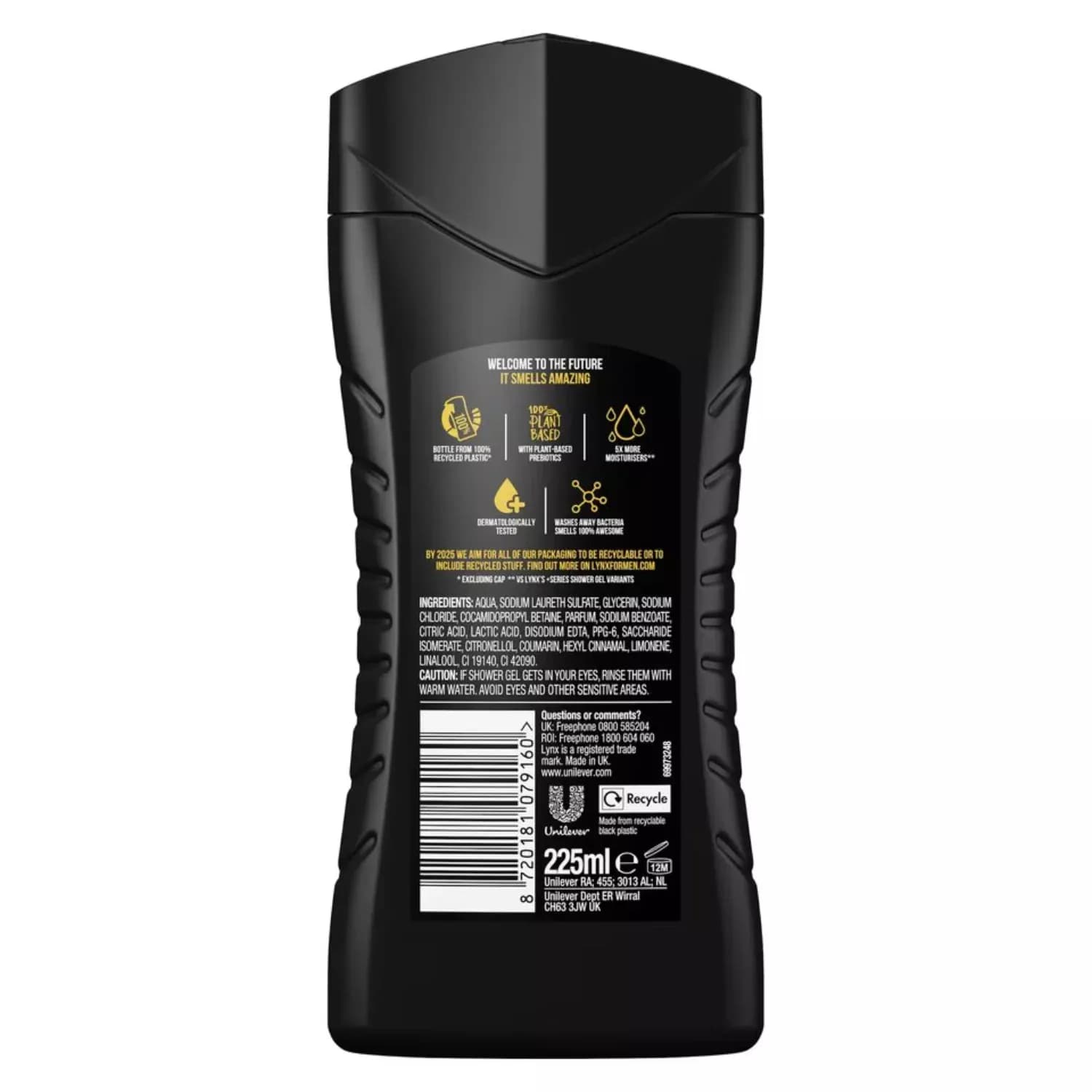 6x Lynx Africa Shower Gel 225ml