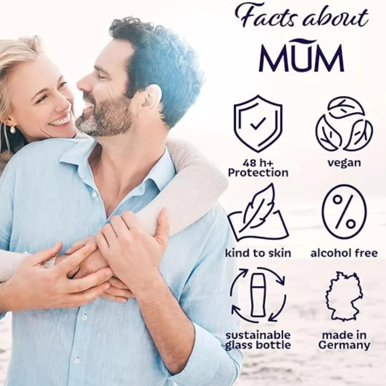 Mum Unperfumed Anti-Perspirant Roll On 50ml