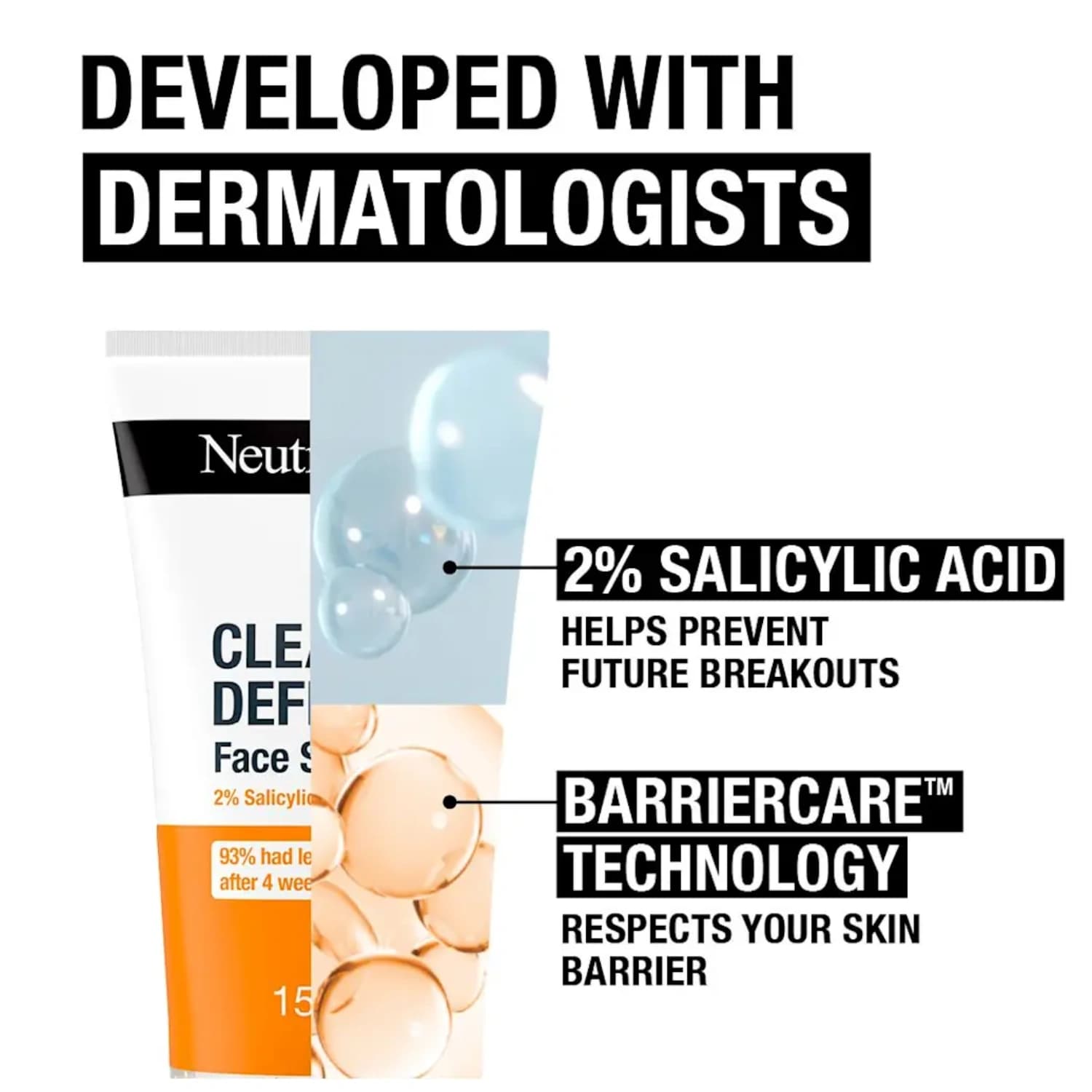Neutrogena Clear & Defend Facial Scrub 150ml