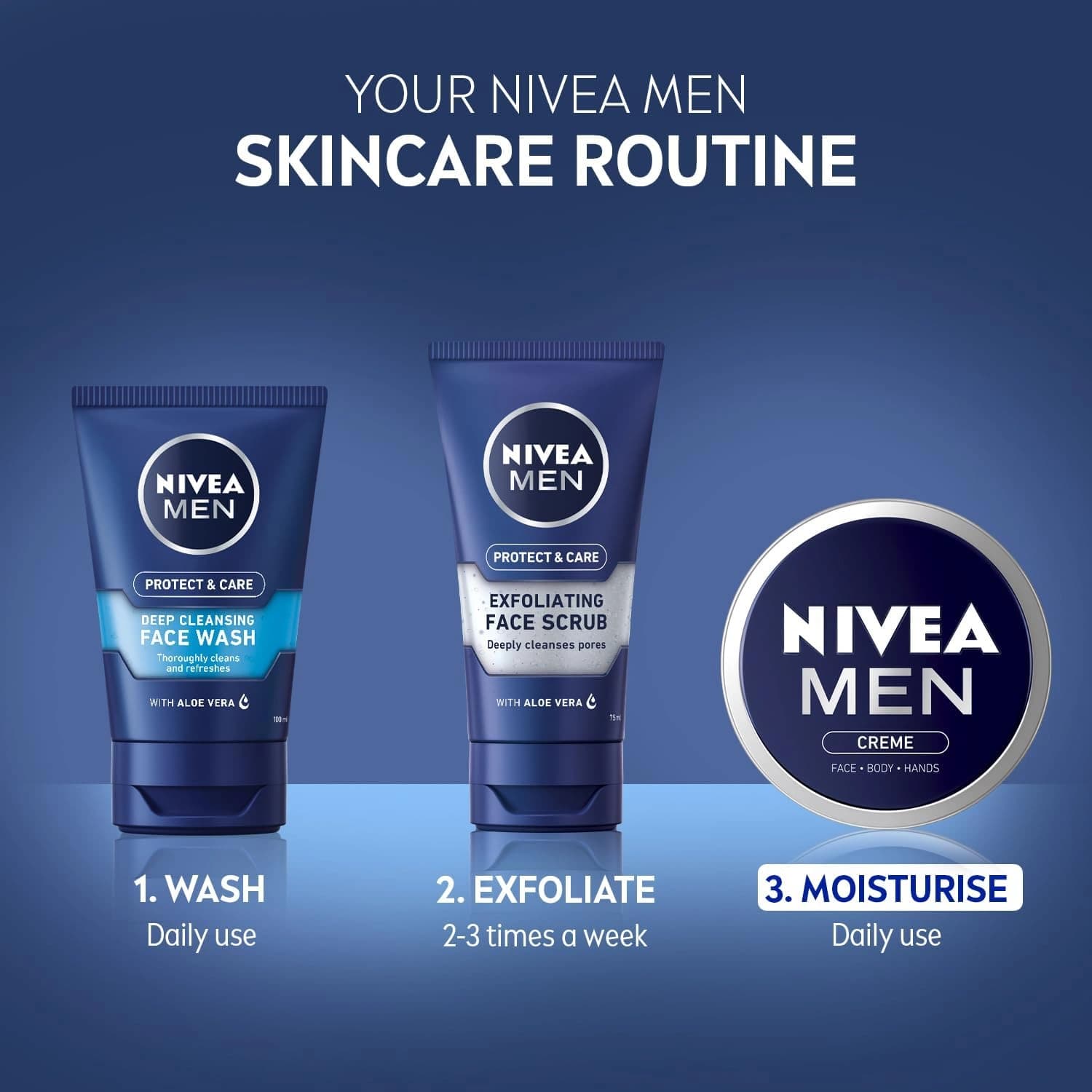 Nivea For Men Skincare Body Creme 150ml