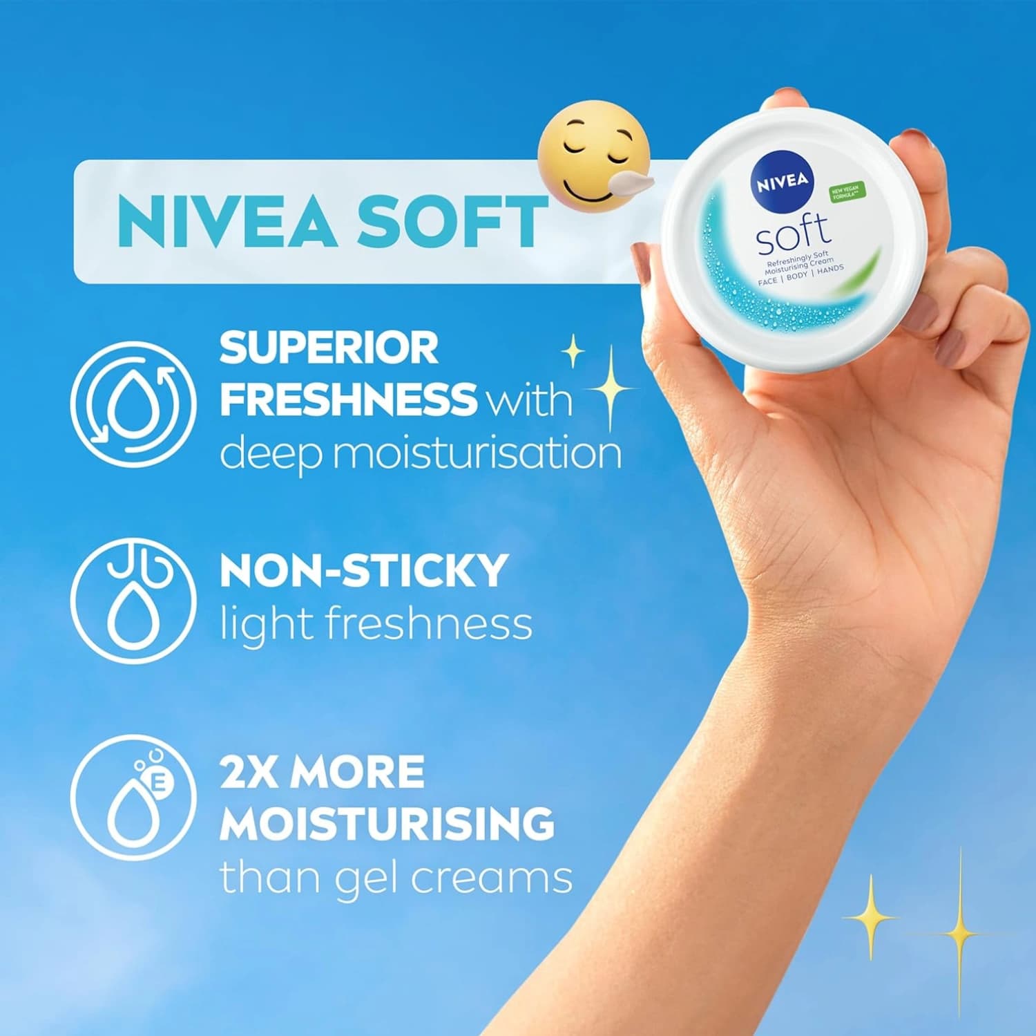 Nivea Soft Tub Moisturising Cream 300ml