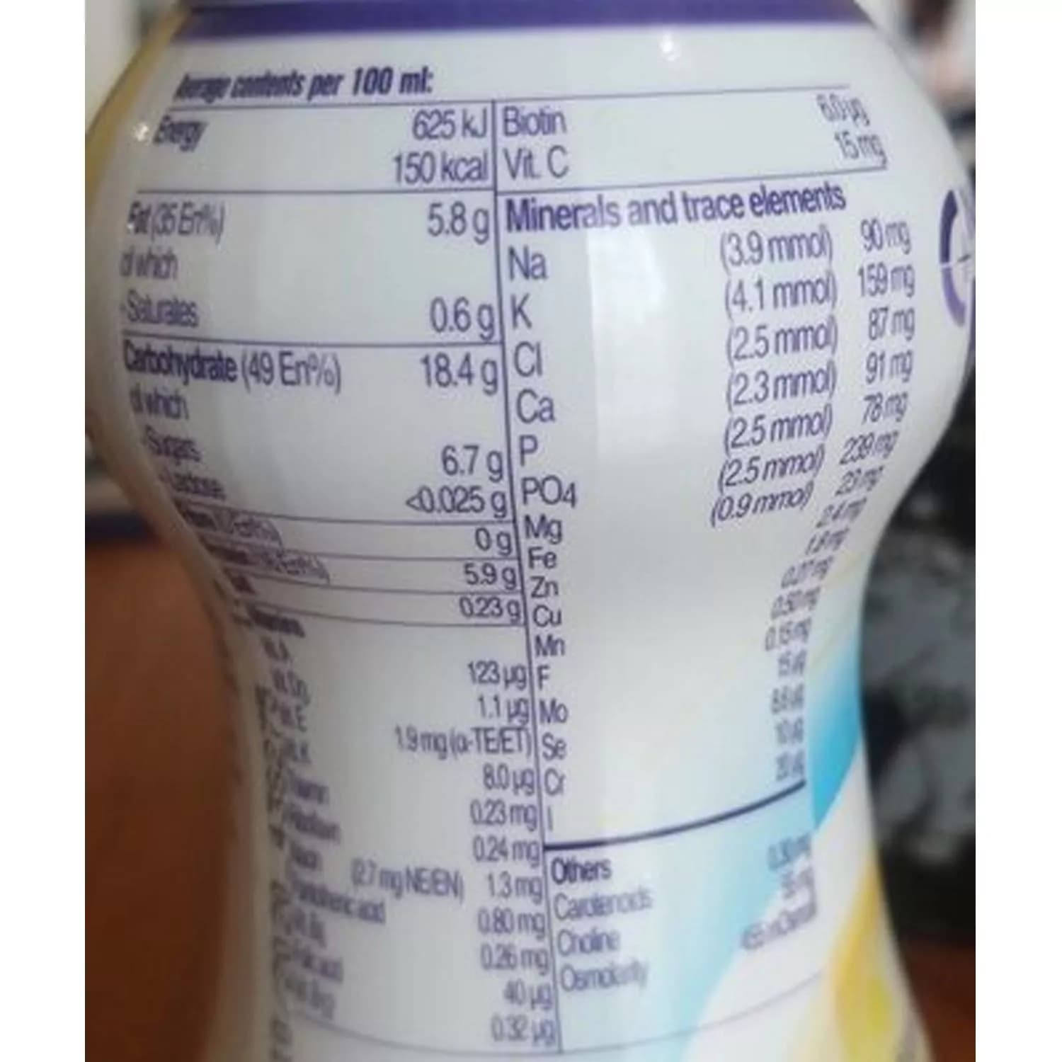 24x Fortisip Vanilla High Energy Milkshake Supplement 200ml Bottle