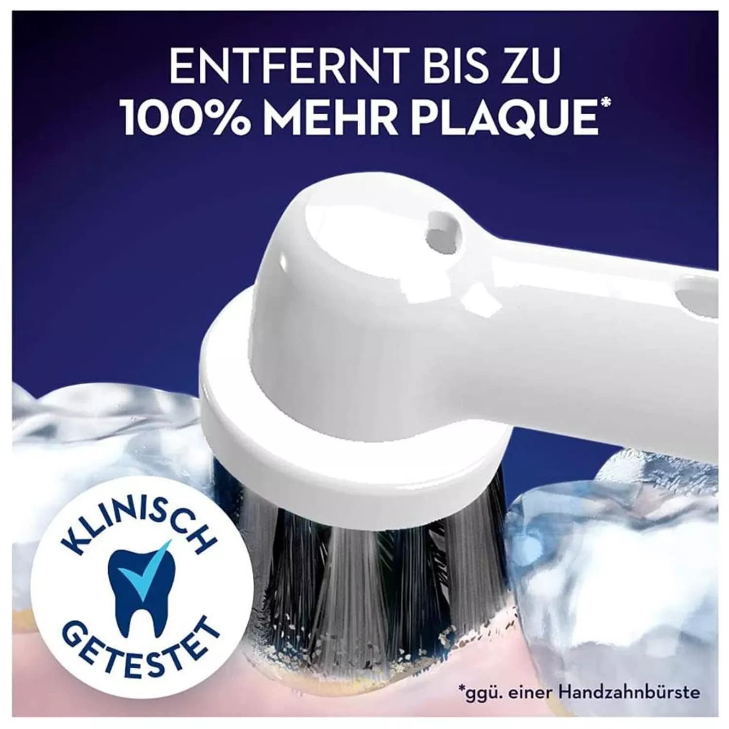 Oral-B PureClean Charcoal Electric Toothbrush 8 Count