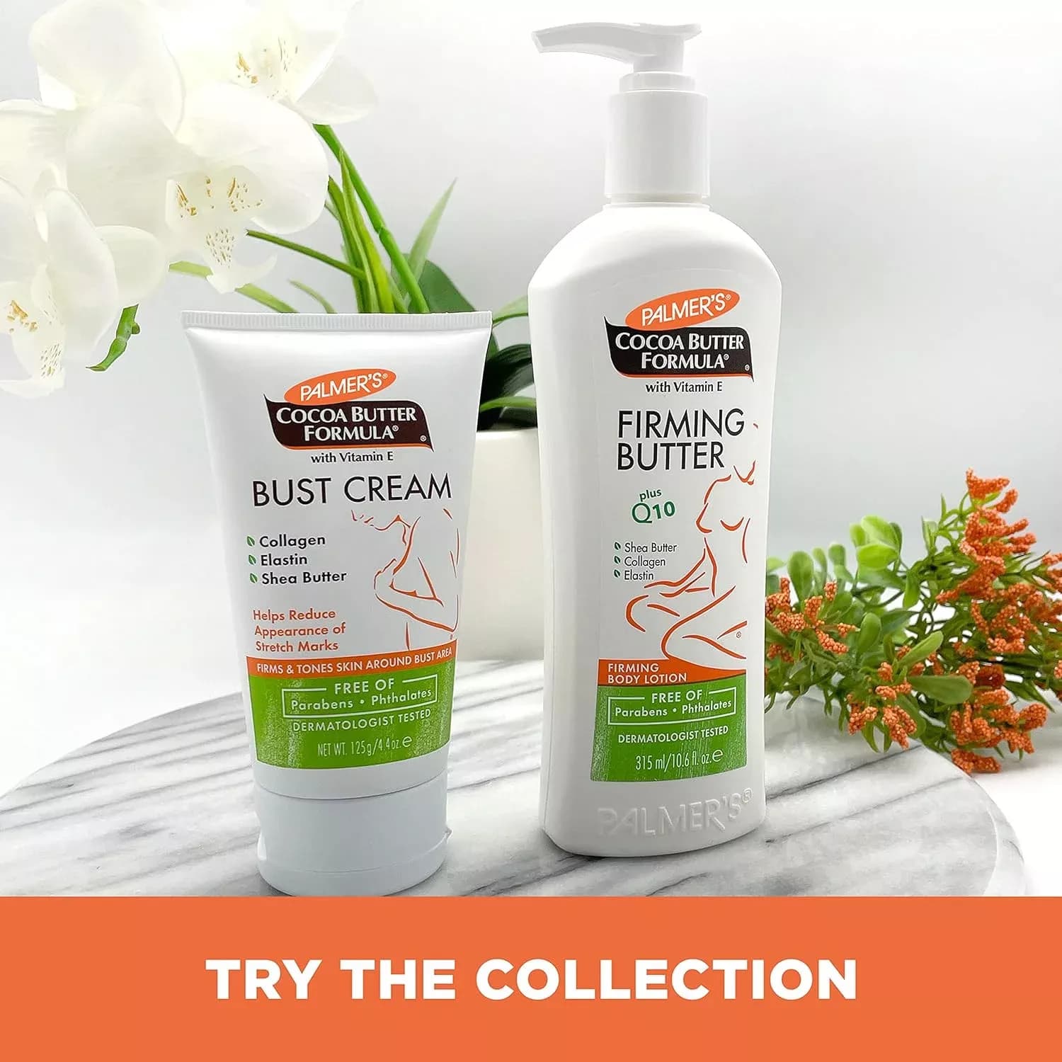 4X Palmers Cocoa Butter Bust Cream 125g