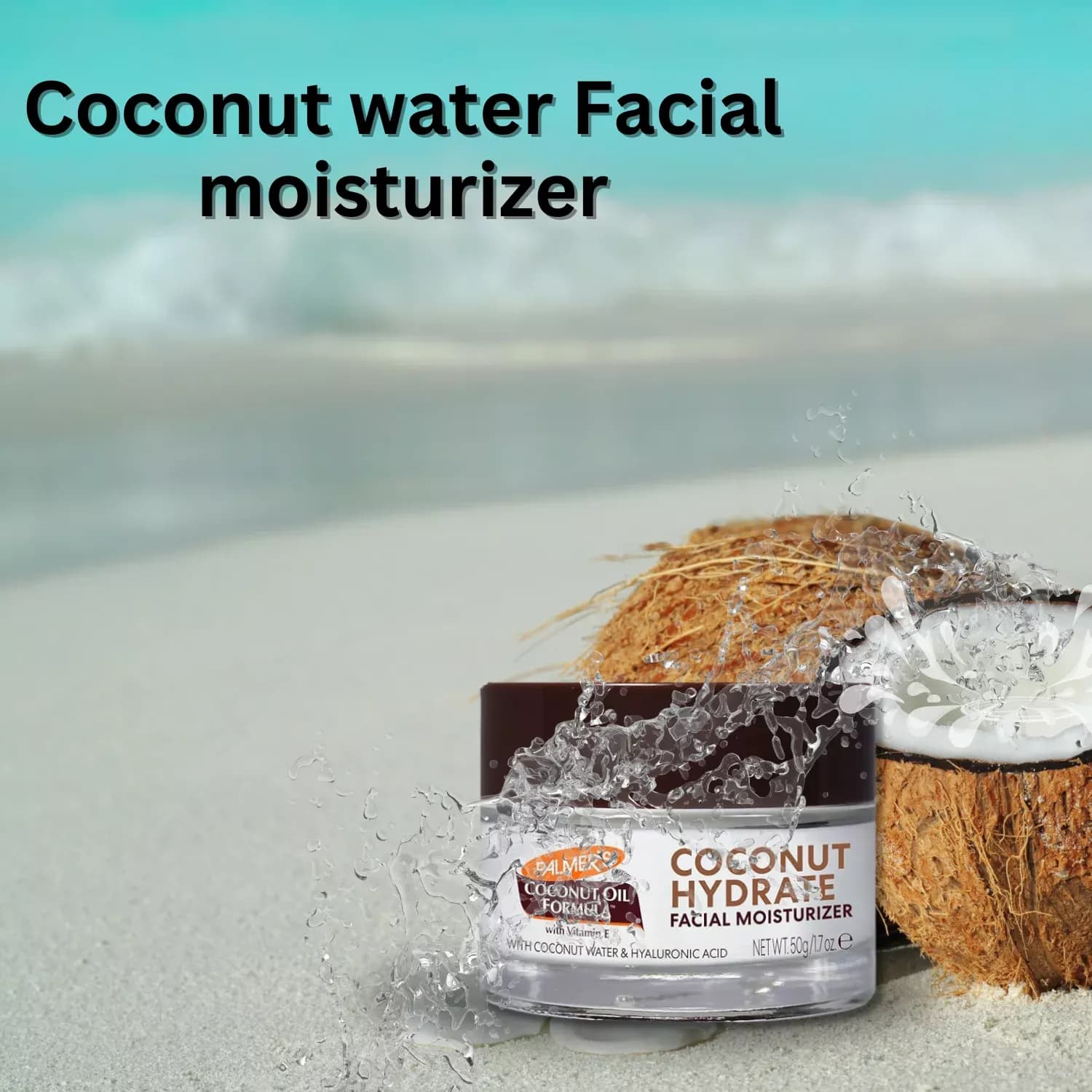 Palmers facial Moisturiser coconut Hydrate 50g