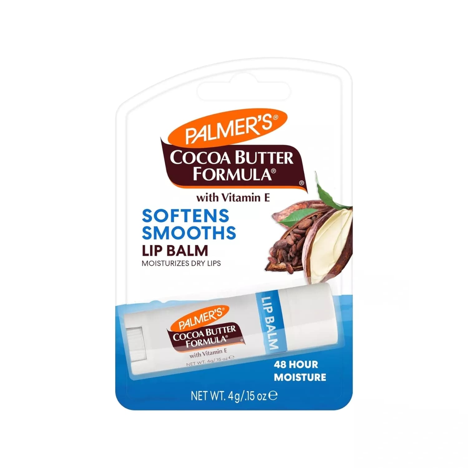 6x Palmers Cocoa Butter Formula Moisturizing Lip Balm SPF 15, 4g