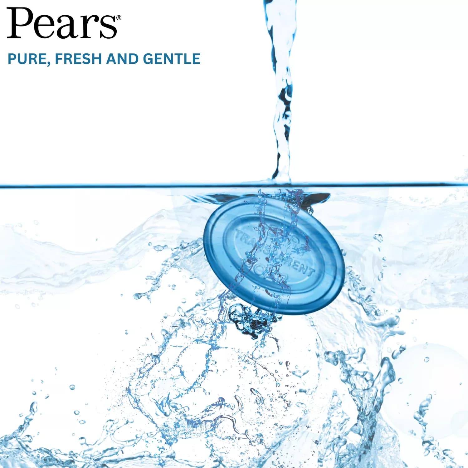 Pears Transparent Bar Soap Blue Mint 125g