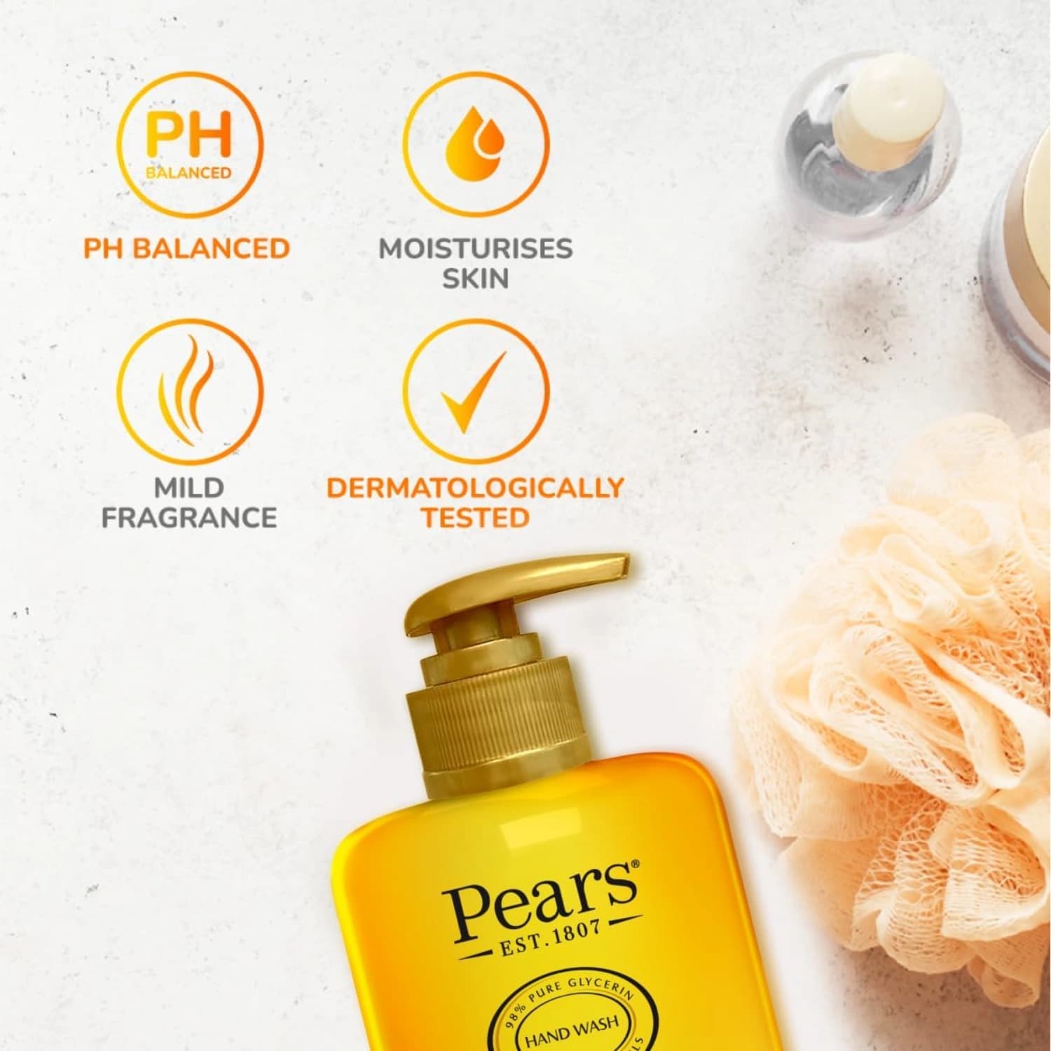 Pears Pure And Gentle Hand Wash 250ml