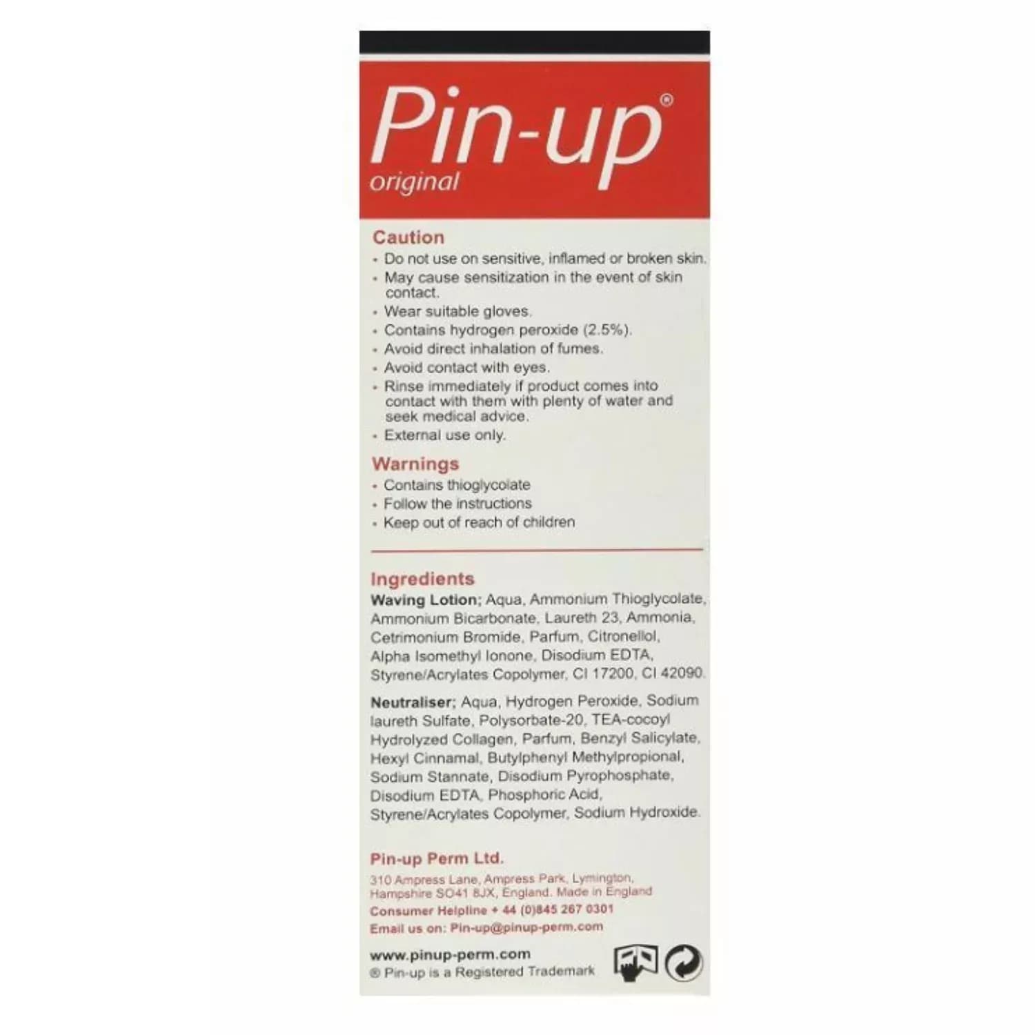 Pin-up Original Home Perm Full Head 170ml