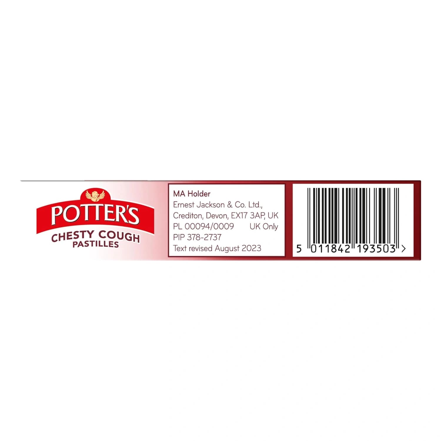 Potters Chesty Cough & Catarrh - 20 Pastilles