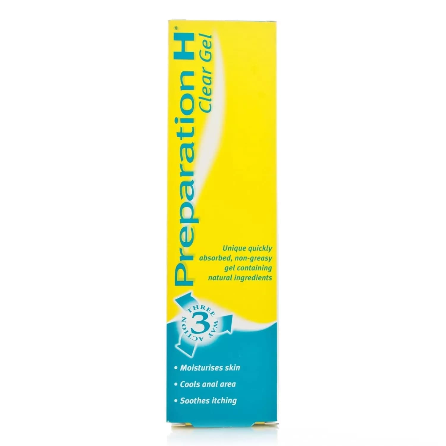 Preparation H 3 Way Action Clear Gel for Sore Skin 50g
