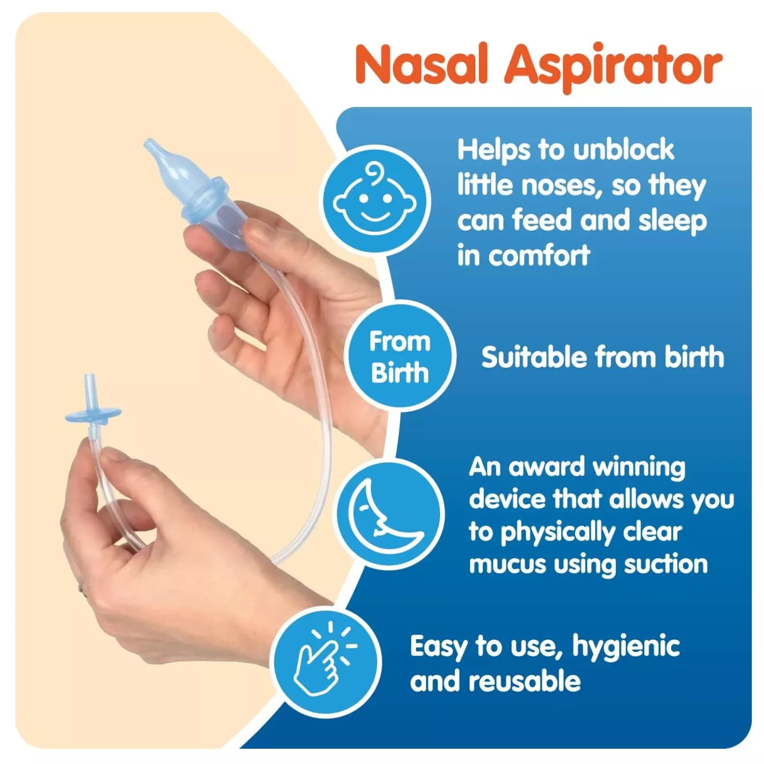 Snufflebabe Baby Nasal Aspirator