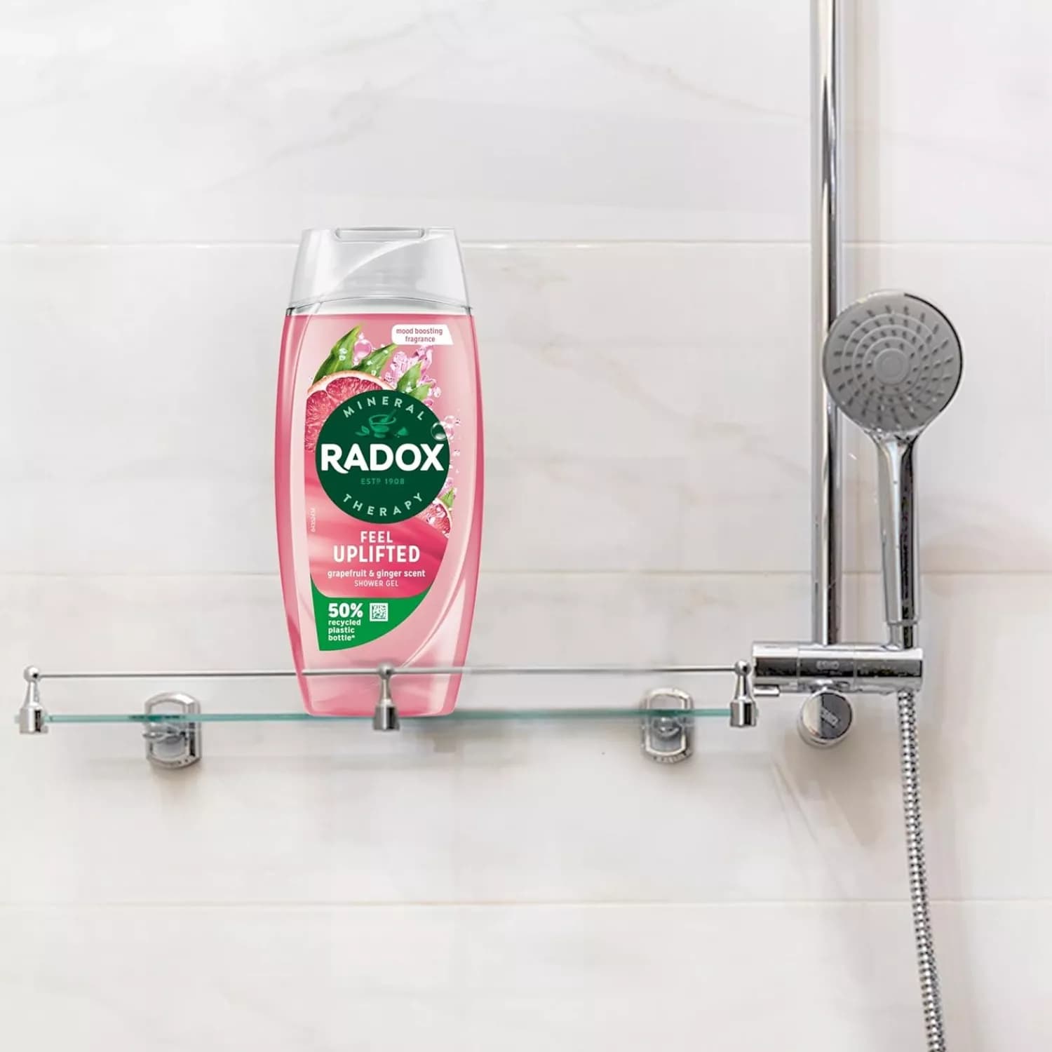 6x Radox Feel Uplifted Shower Gel 225ml