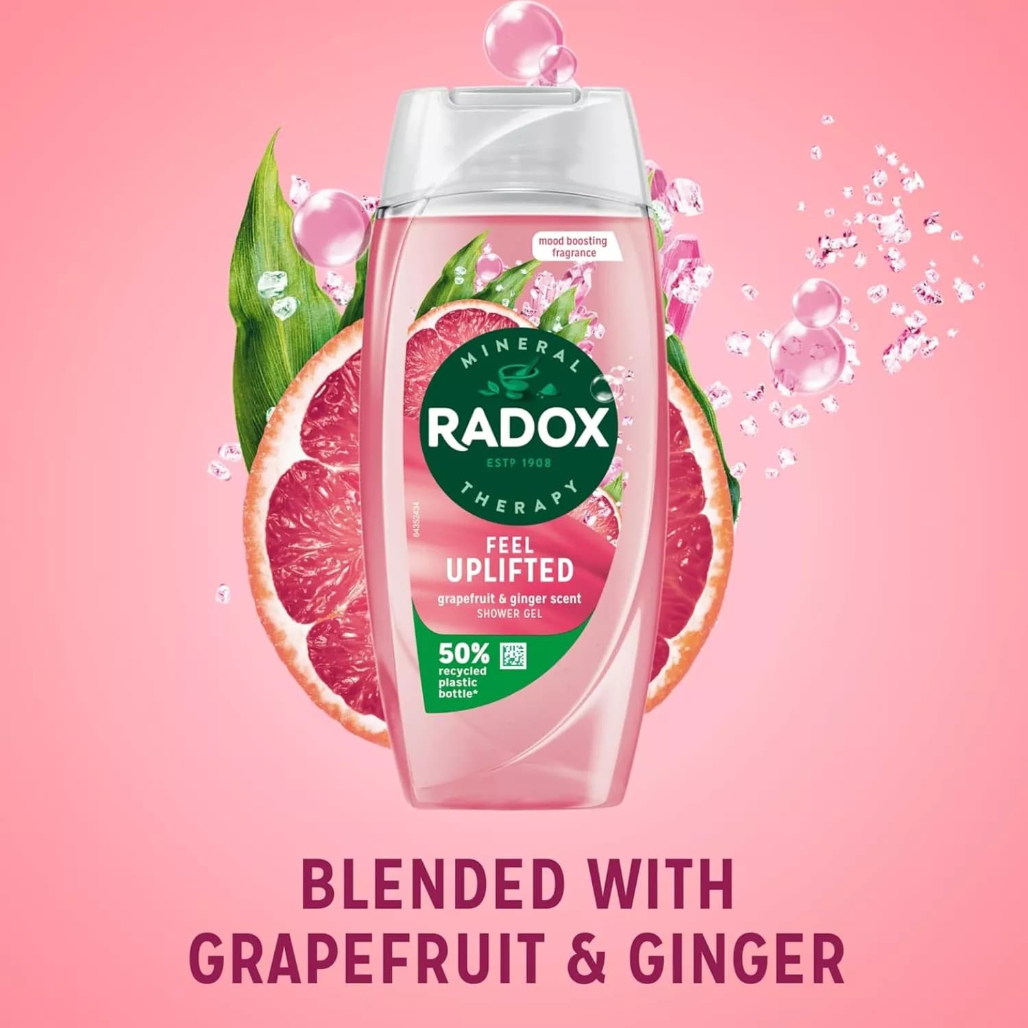 6x Radox Feel Uplifted Shower Gel 225ml