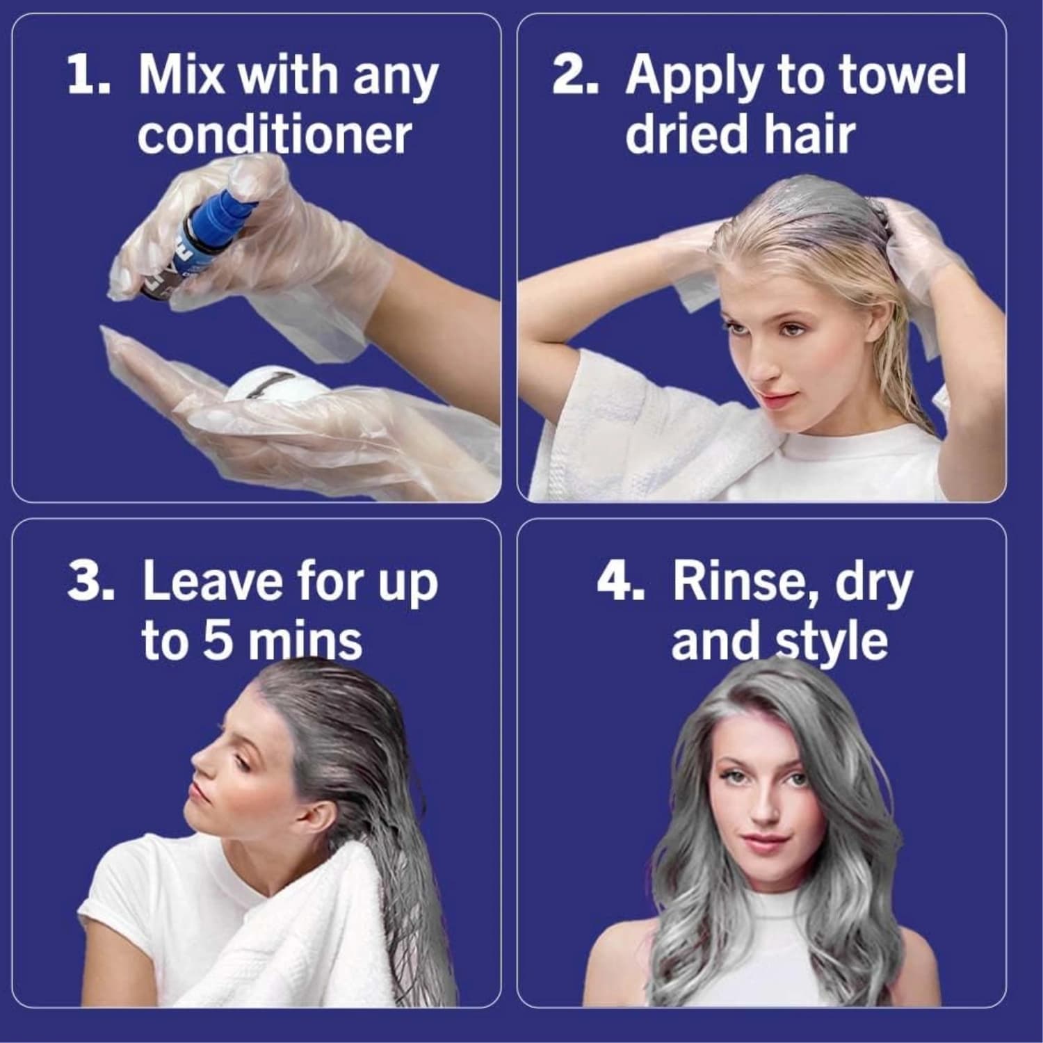 Schwarzkopf Live Ice Silver Temporary Colour Drops 30ml