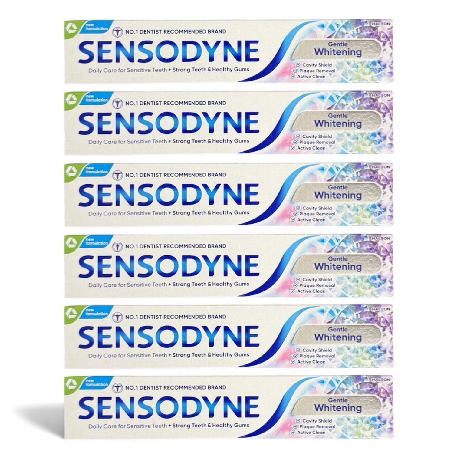 6x Sensodyne Daily Care Gentle Whitening Toothpaste 75ml