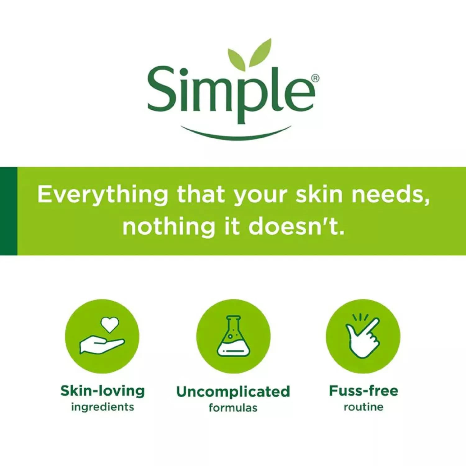 Simple Kind To Skin Moisturising Face Wash 150ml