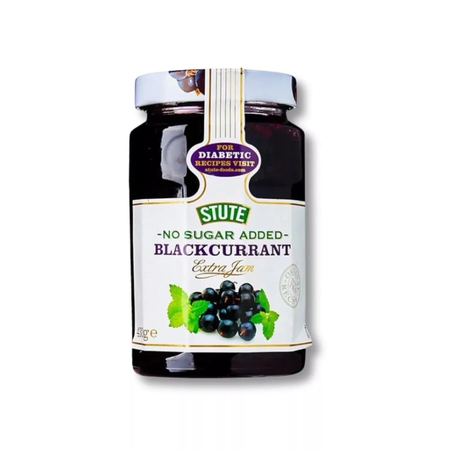 Stute Diabetic Blackcurrant Extra Jam 430g