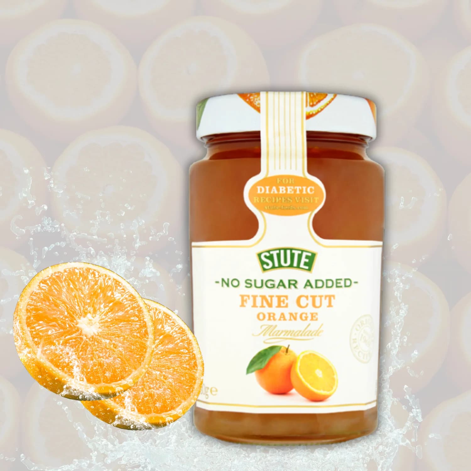 Stute Diabetic Fine Orange Marmalade 430g