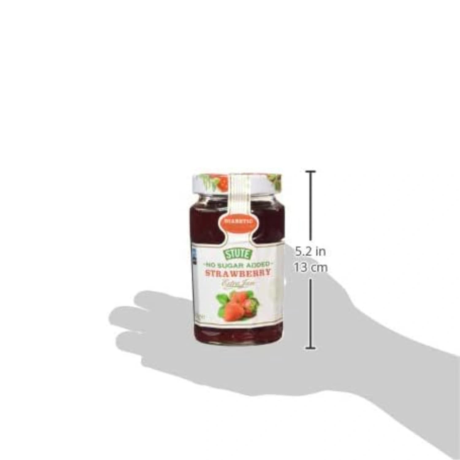 Stute No Sugar Strawberry Extra Jam 430g