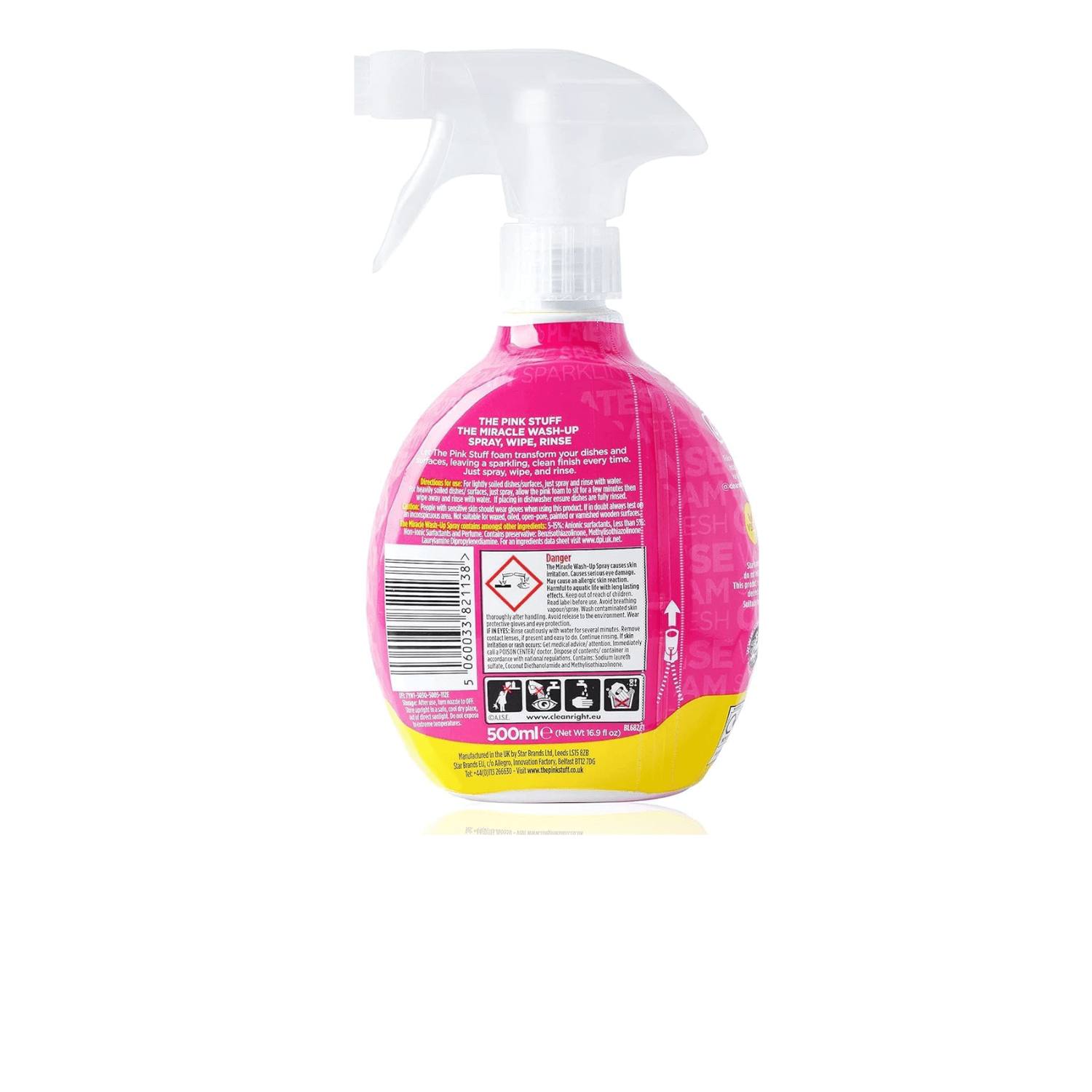 The Pink Stuff Wash Up Spray 500ml