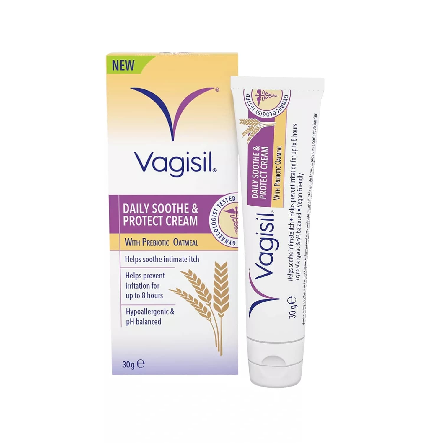 Vagisil Daily Soothe & Protect Cream 30g
