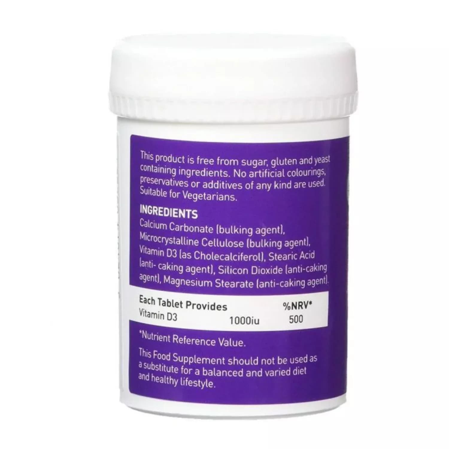 Valupak Vitamin D3 60 Tablets
