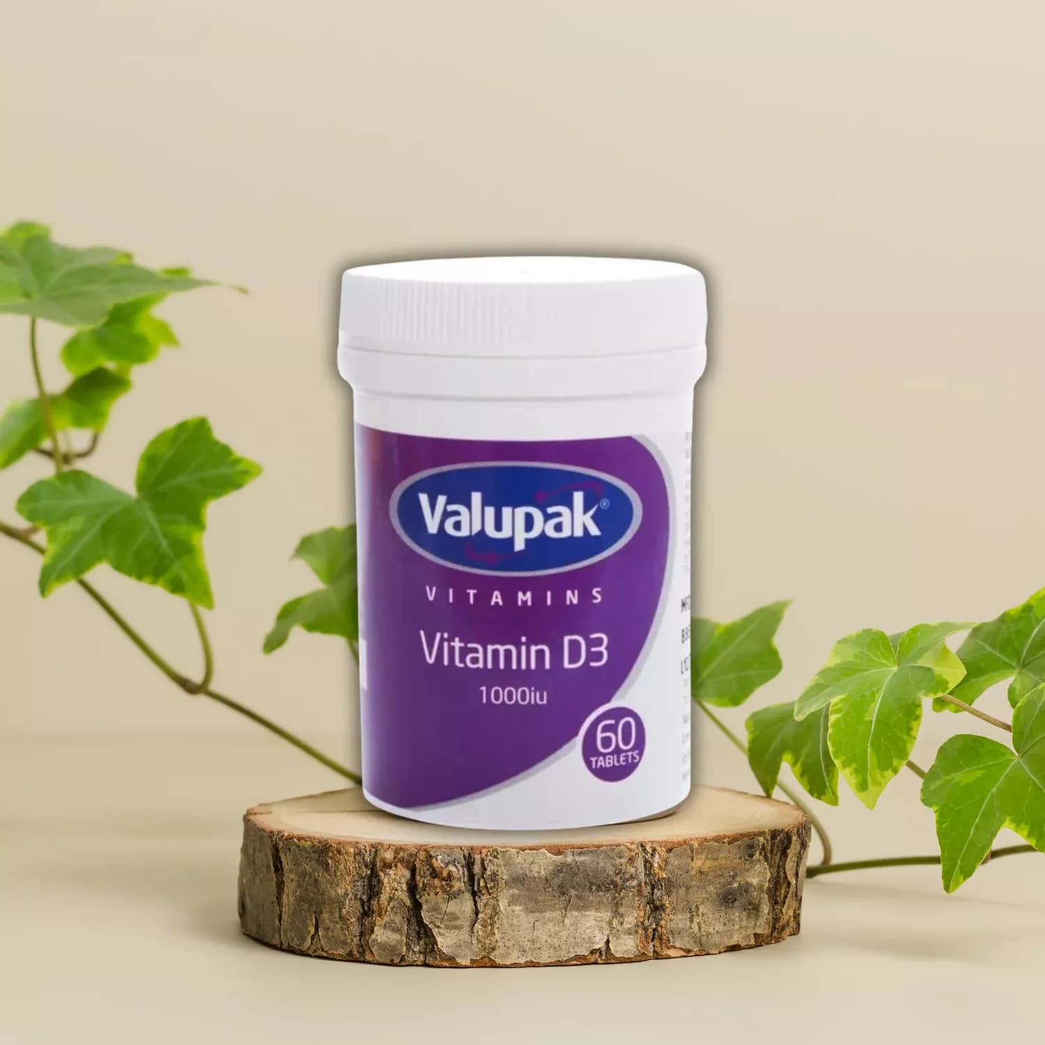 Valupak Vitamin D3 60 Tablets