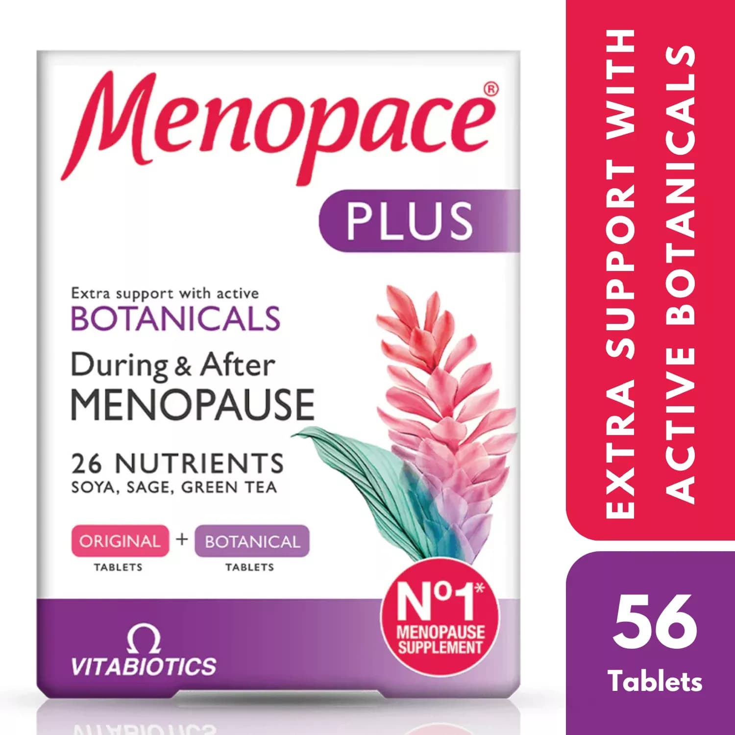 Vitabiotics Menopace Plus 56 Tablets