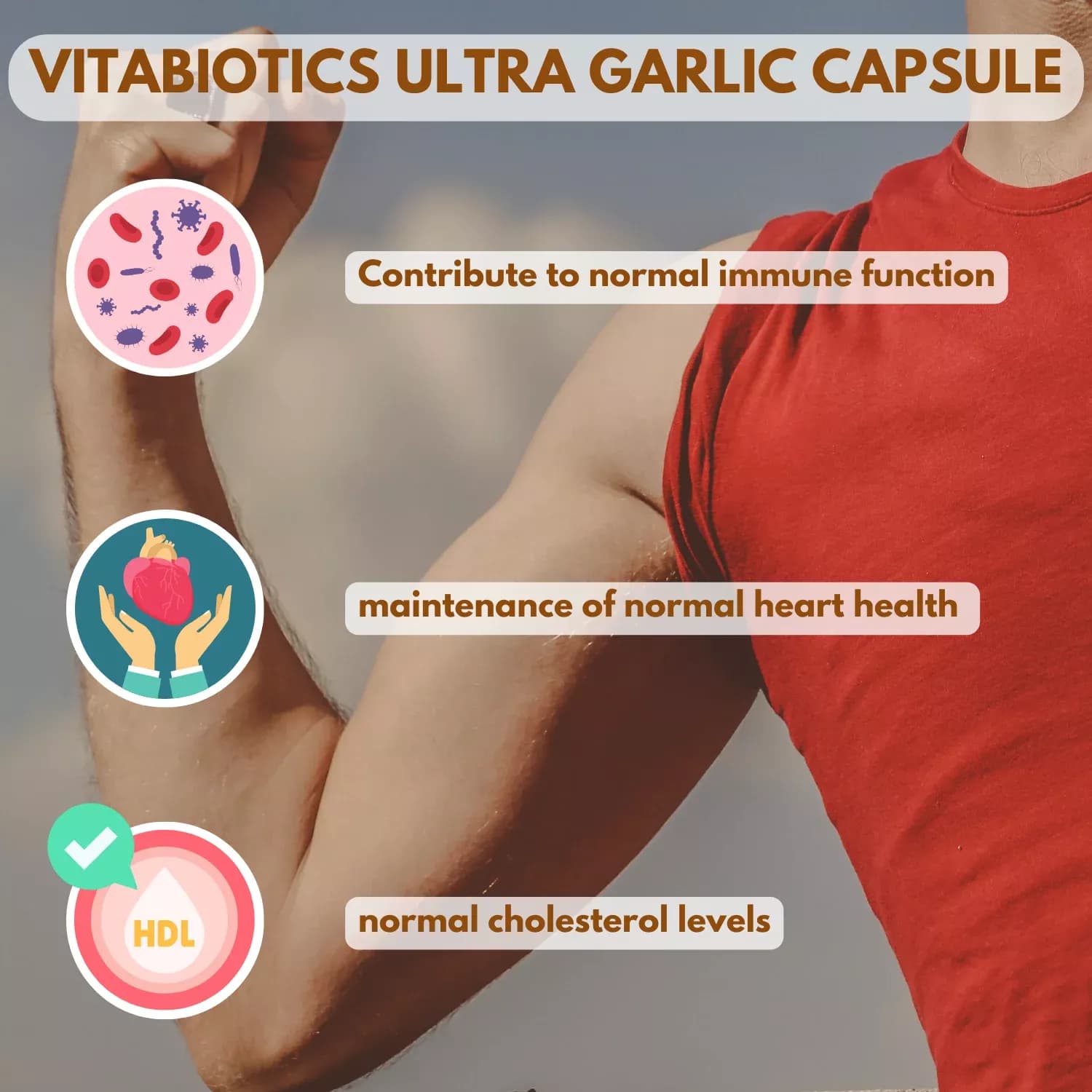 Vitabiotics Ultra Garlic 60 Tablets
