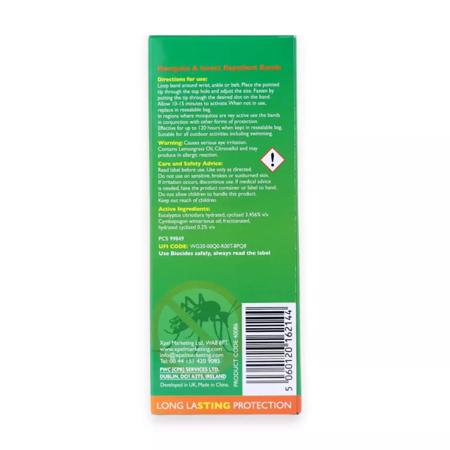Xpel Mosquito & Insect Repellent Bands - 2 pack