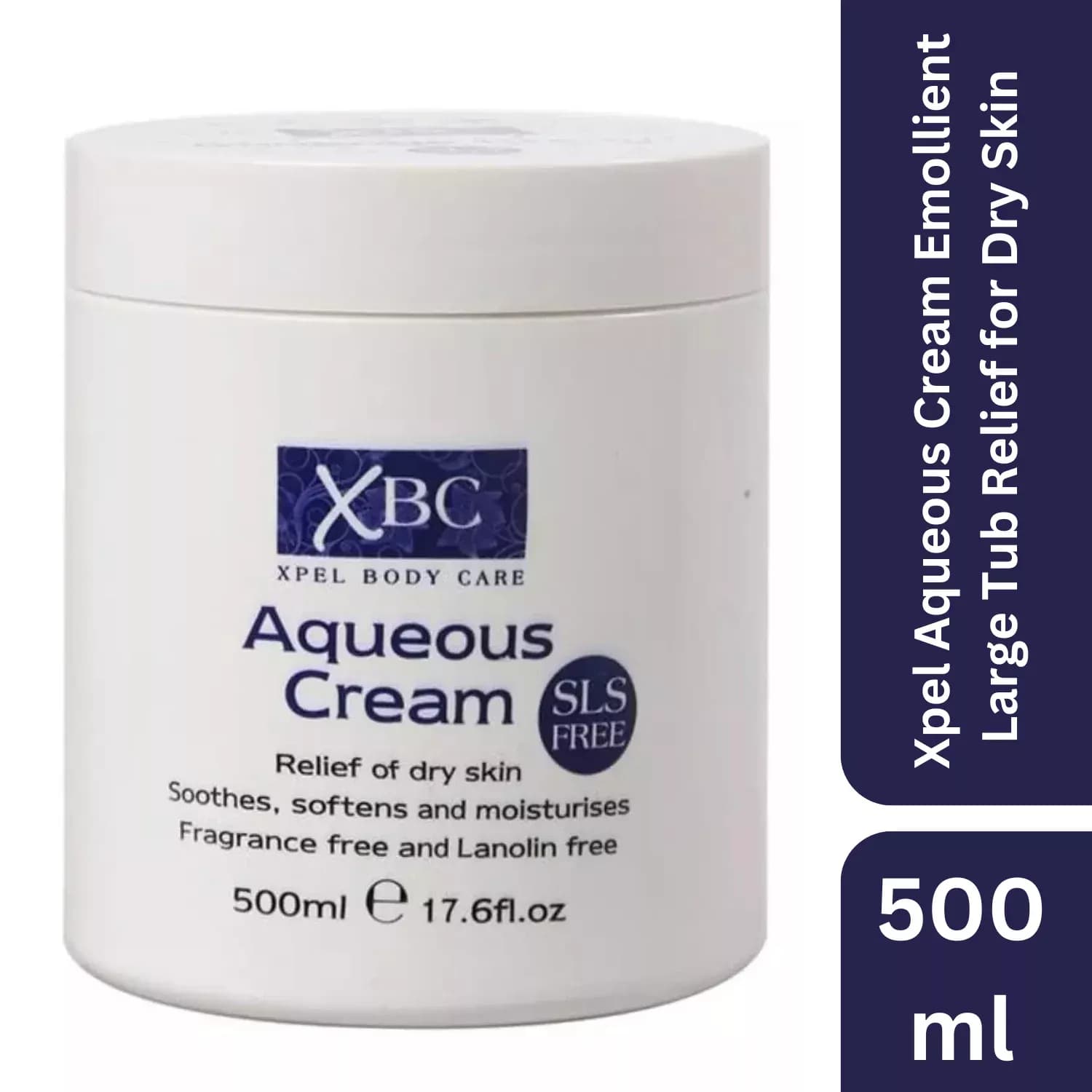 Xpel Aqueous Cream 500ml - Pack of 12