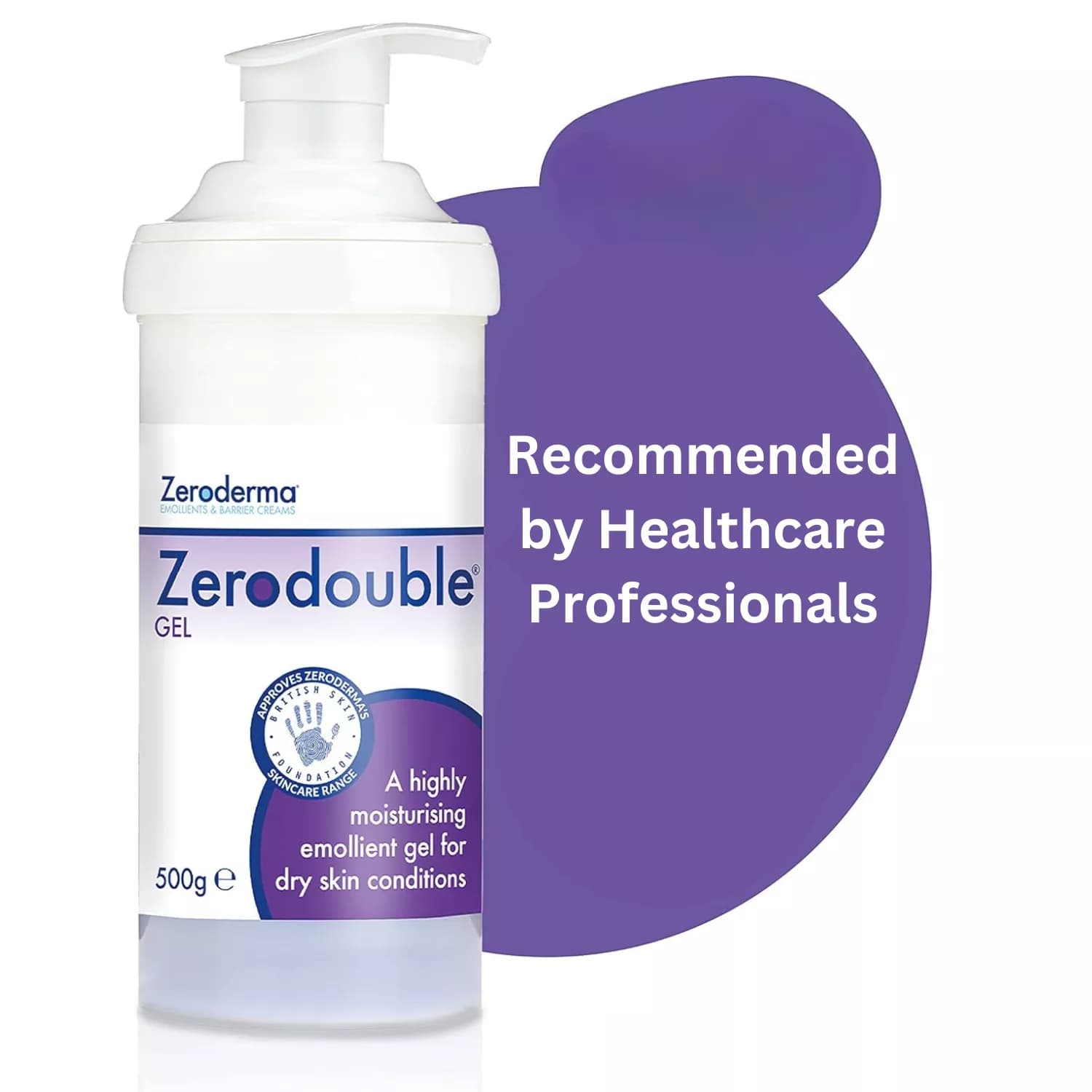 Zeroderma Zerodouble Moisturising Gel 500g