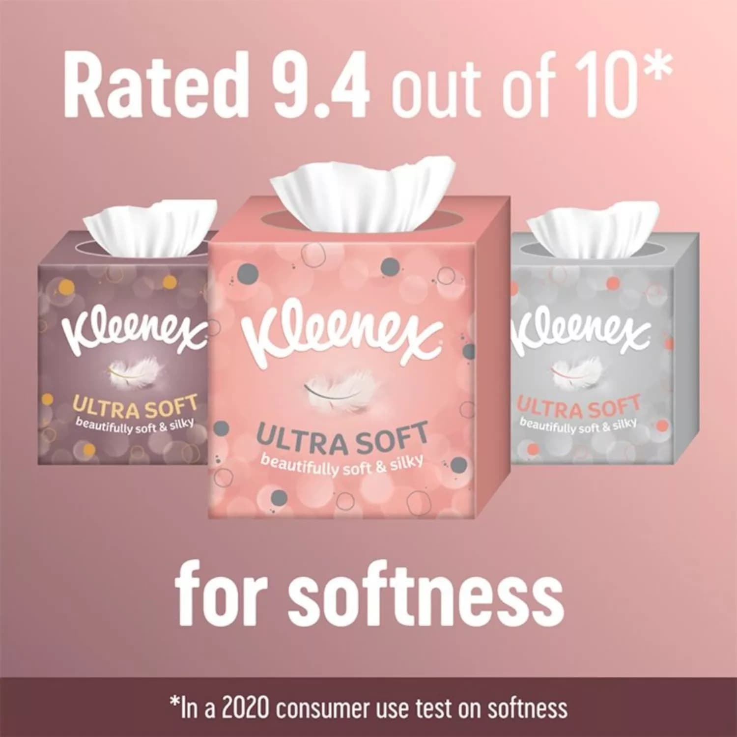 12x Kleenex Ultra Soft Cube Tissues 48 count
