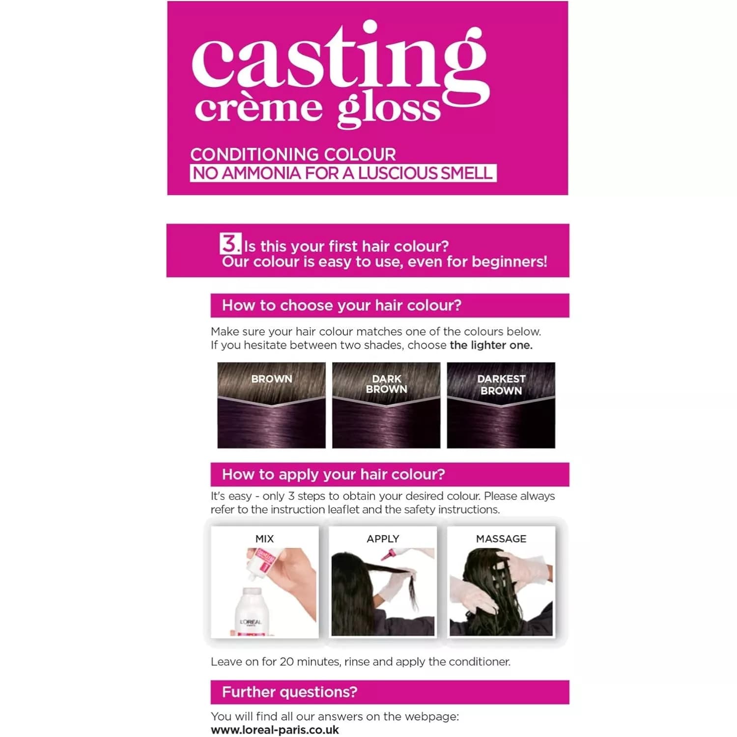 L'Oreal Casting Creme 316 Plum Burgundy Semi Permanent Hair Dye