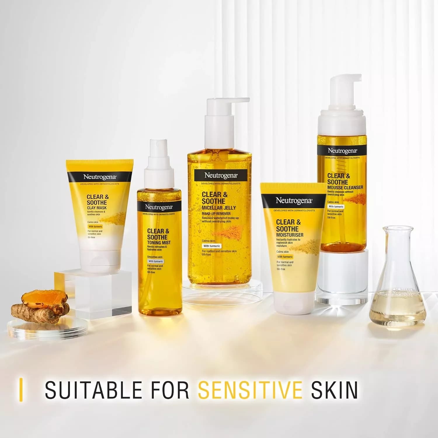 Neutrogena Clear and Soothe Clay Mask 50ml