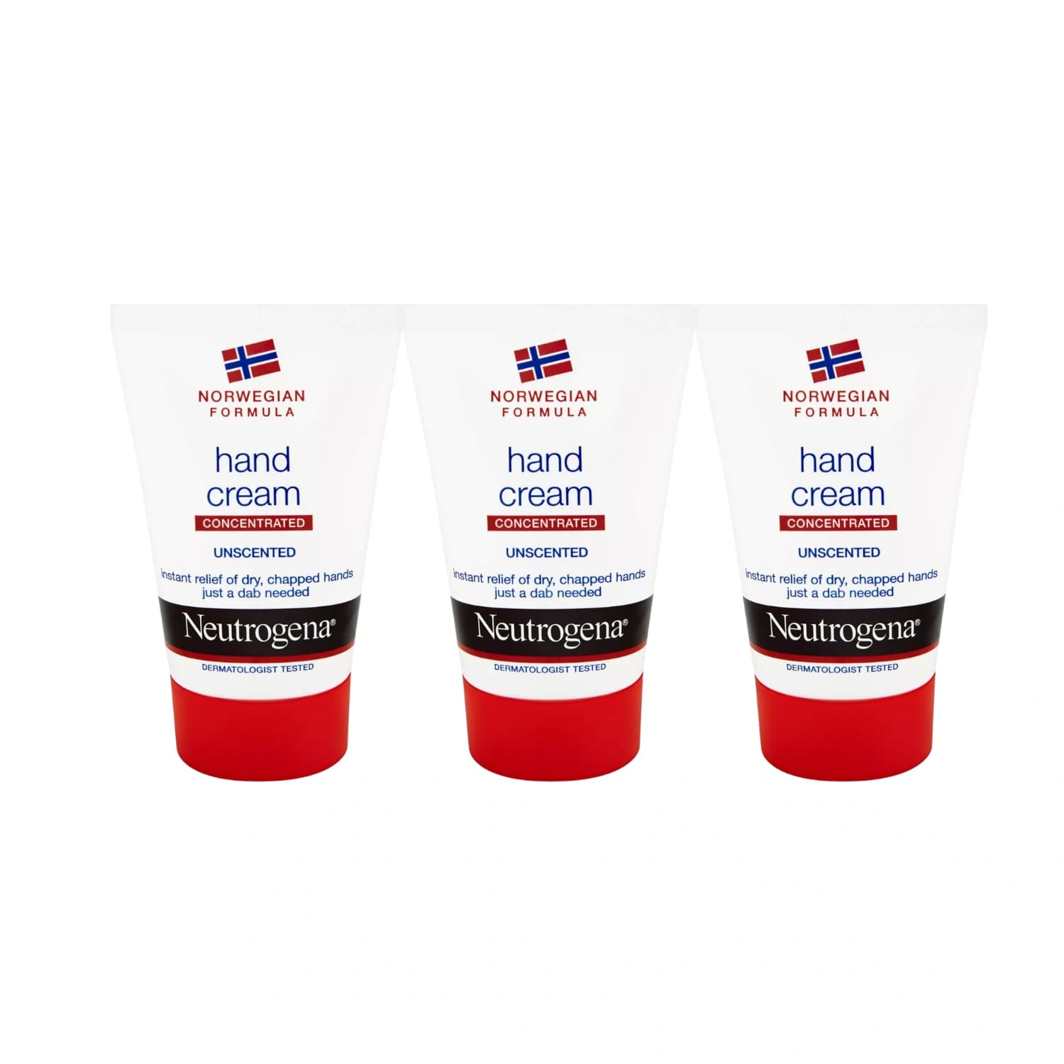 Neutrogena Norwegian Formula Hand Cream 50ml - Pack 3