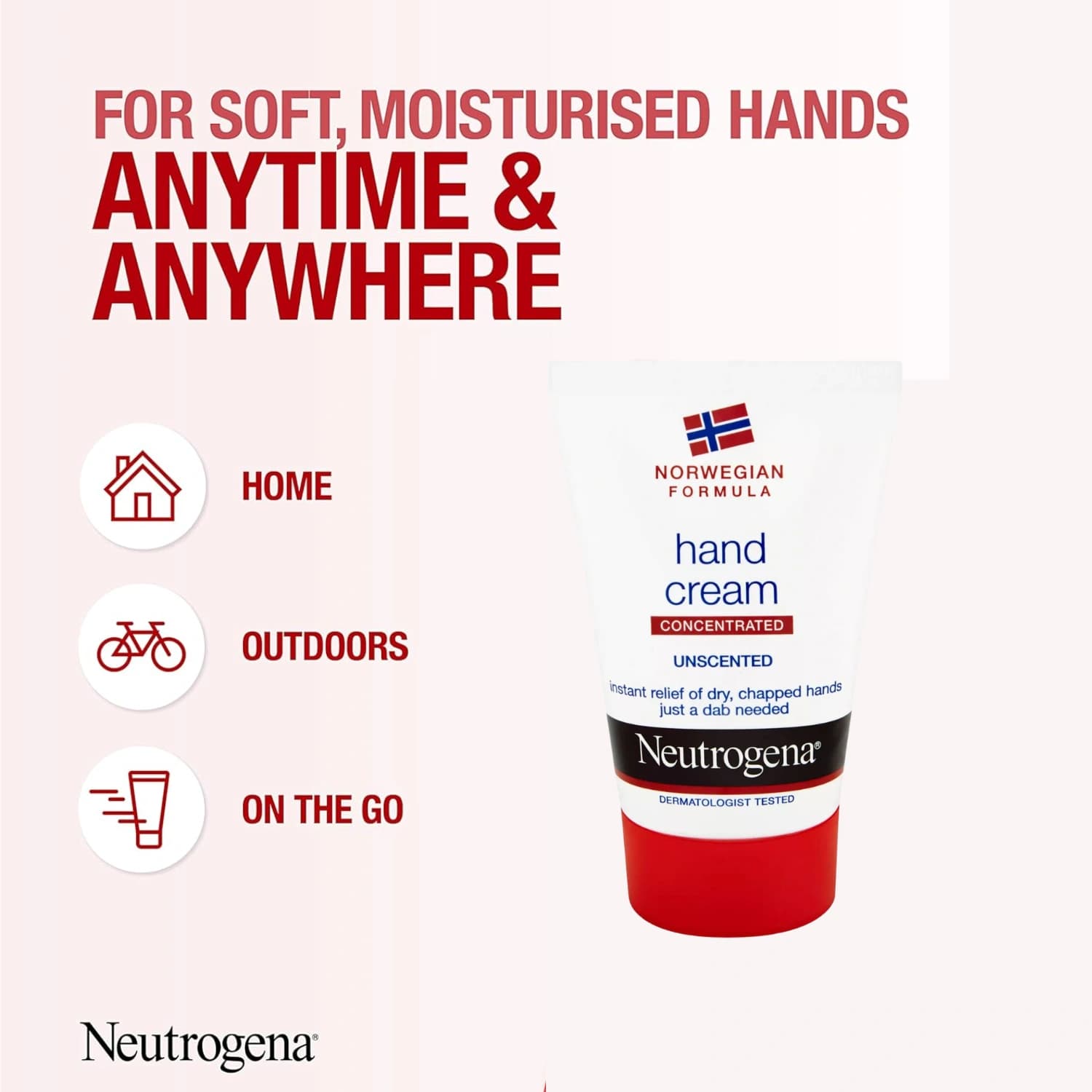 6x Neutrogena Norwegian Formula Hand Cream 50ml