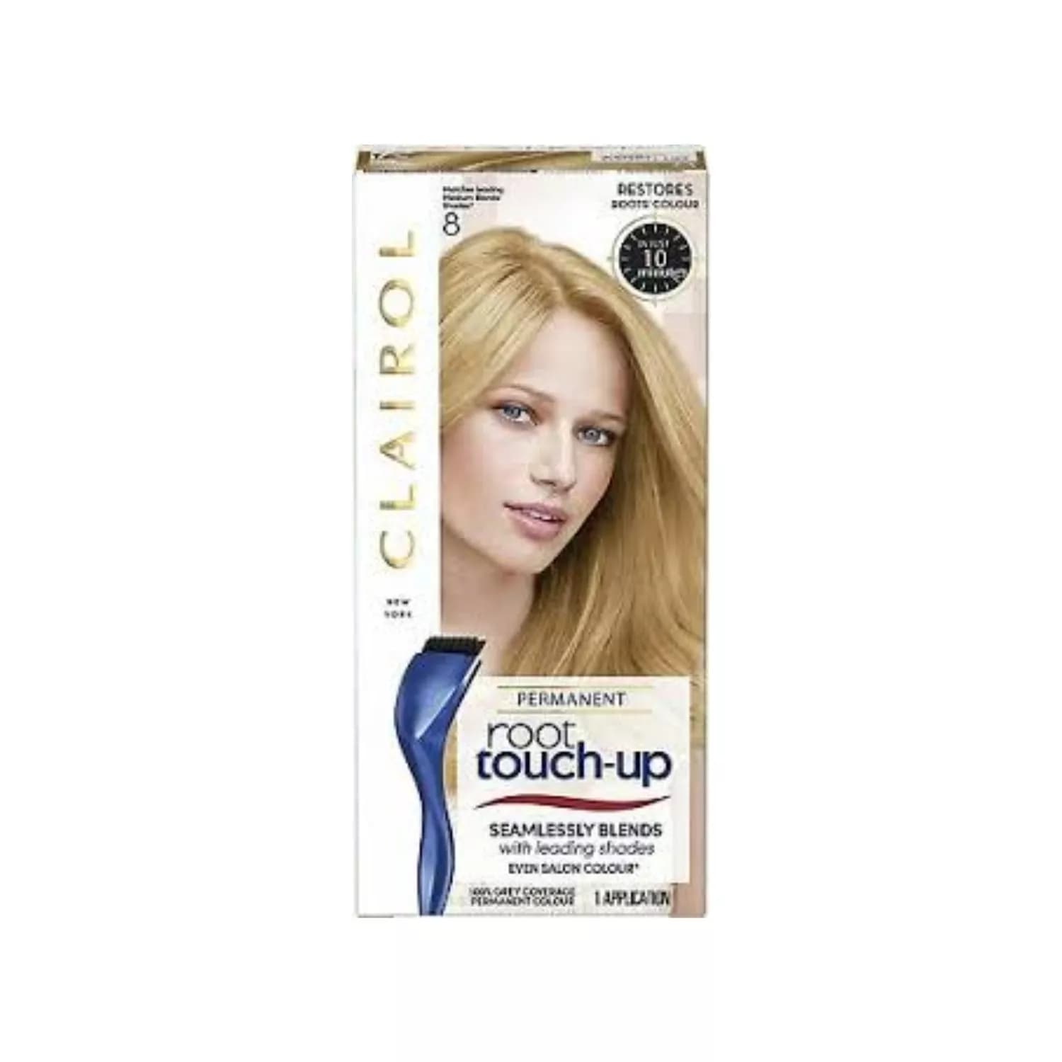 Clairol Root Touch-Up Hair Dye 8 Medium Blonde 30ml