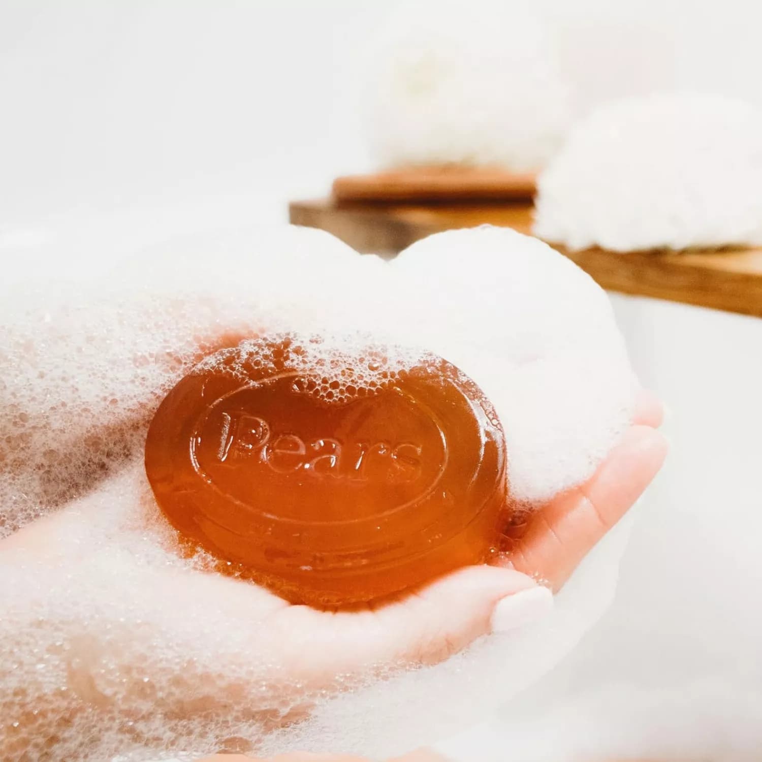 Pears Pure & Gentle Transparent Amber Soap with Natural Oils 2x100g