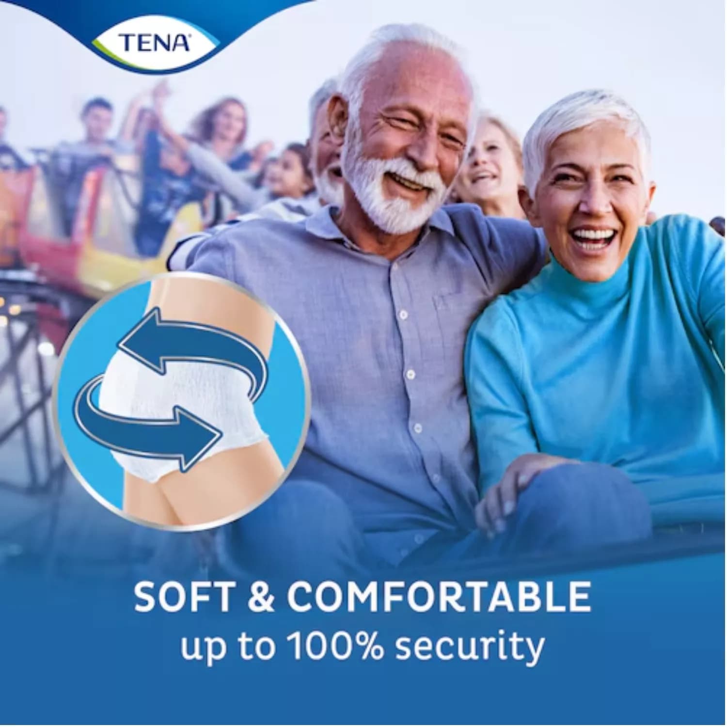 TENA Incontinence Pants Plus Medium Size 9 Pants