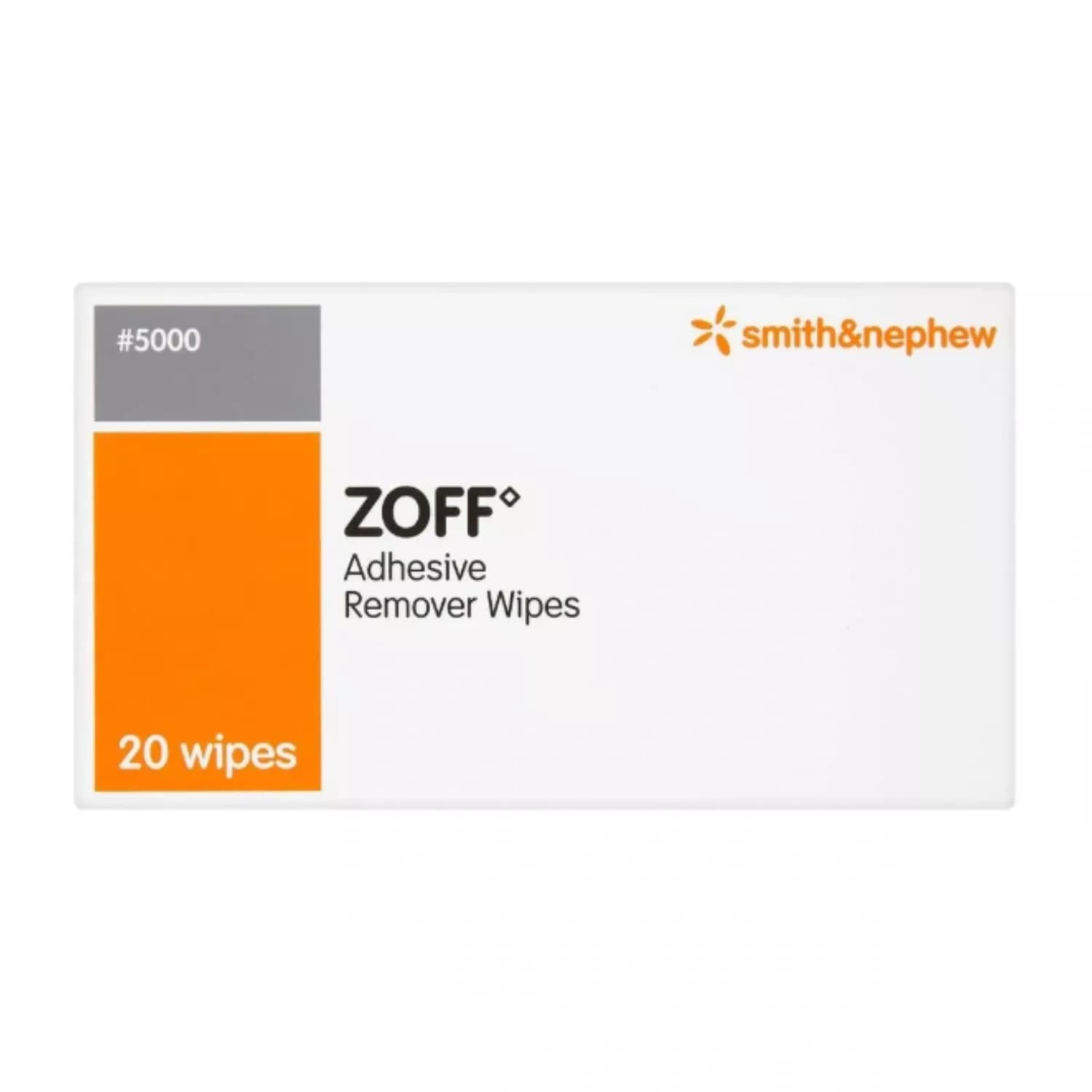 Zoff Adhesive Remover Wipes - Pack of 20