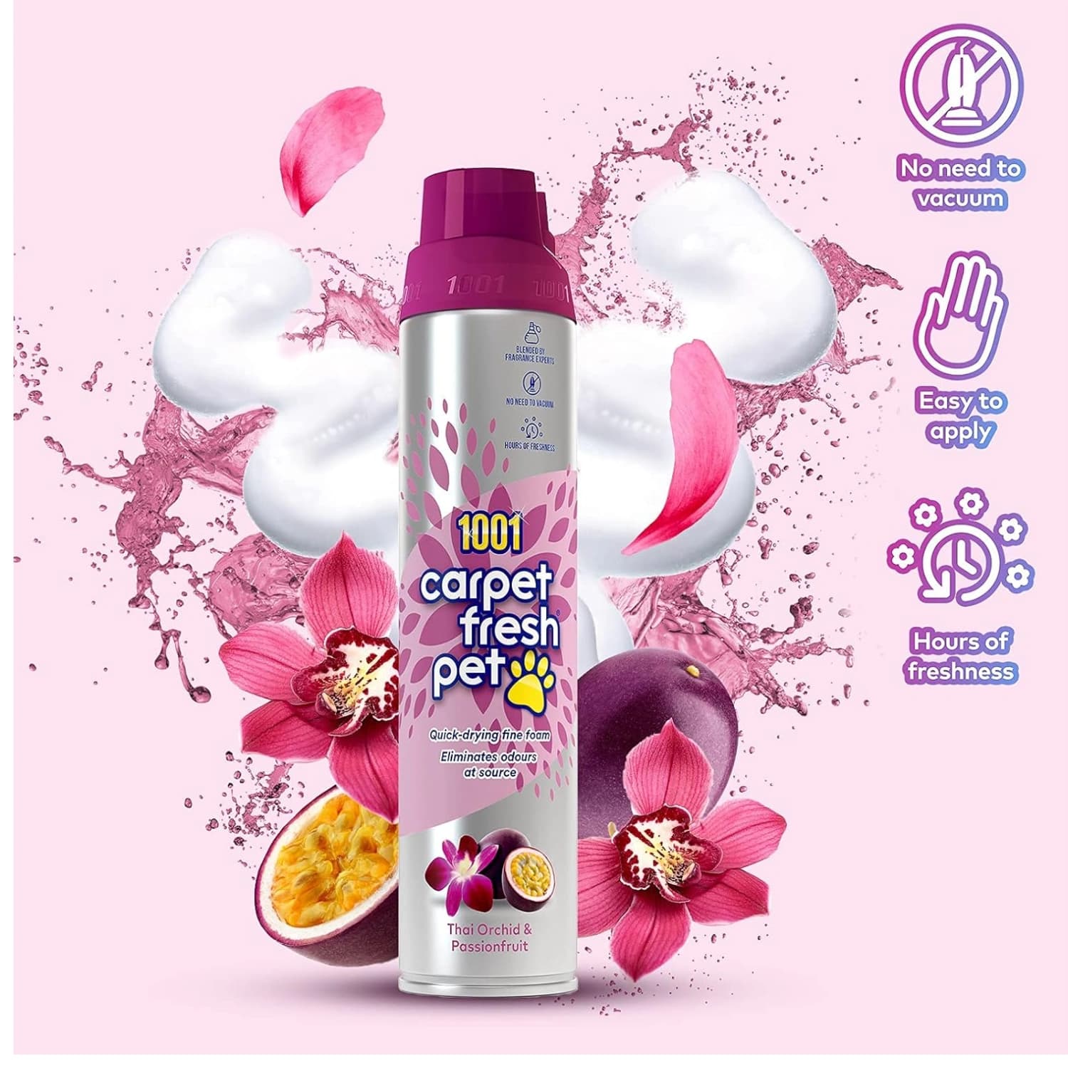 1001 Carpet Fresh Peony And Rasperry & Thai Orchid 300ml