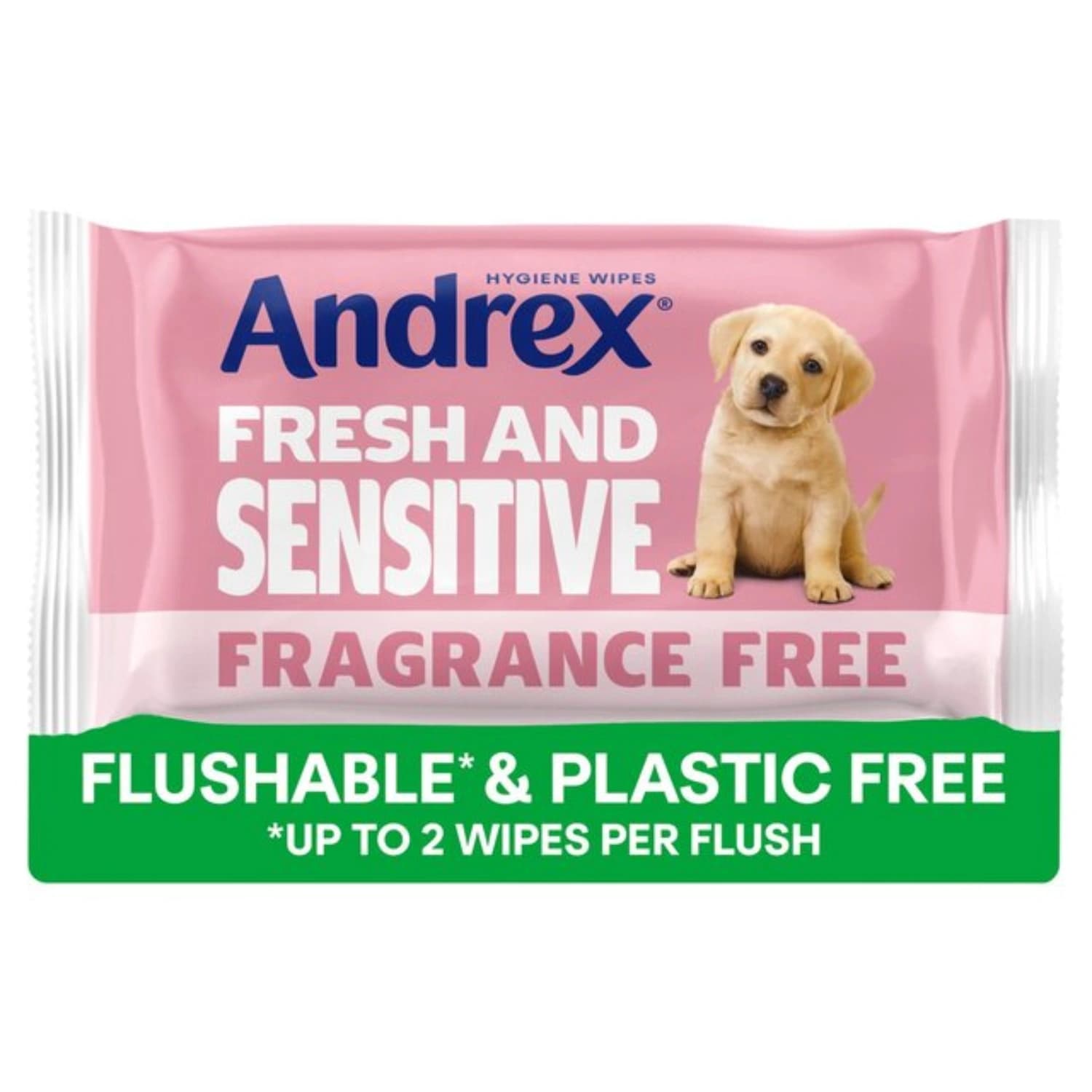 Andrex Fresh & Sensitive Wipes 30 Count - Pack of 12